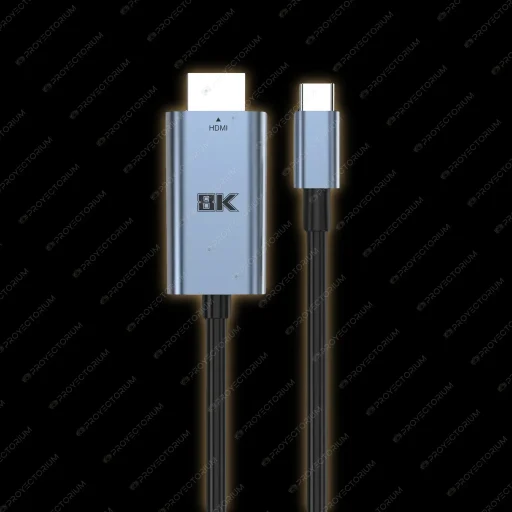 Cable_HDMI_a_USB-C_para_Proyector.01 - 🔌 Cable HDMI a USB-C para Proyector - 8K UHD, Compatibilidad Total