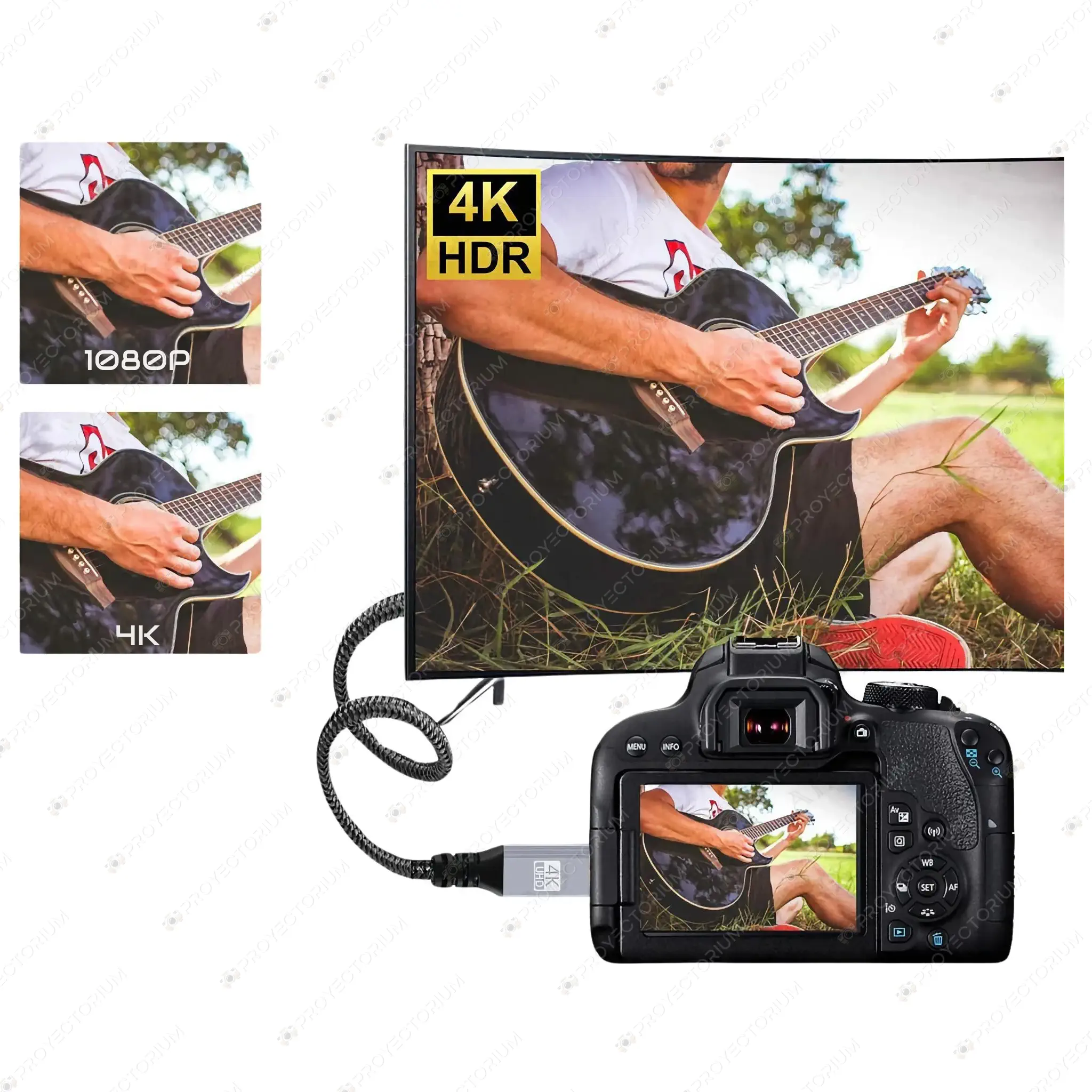 Cable_Micro_HDMI_para_Proyector.03 - 🔌 Cable Micro HDMI para Proyector - 4K, Resistente y Duradero