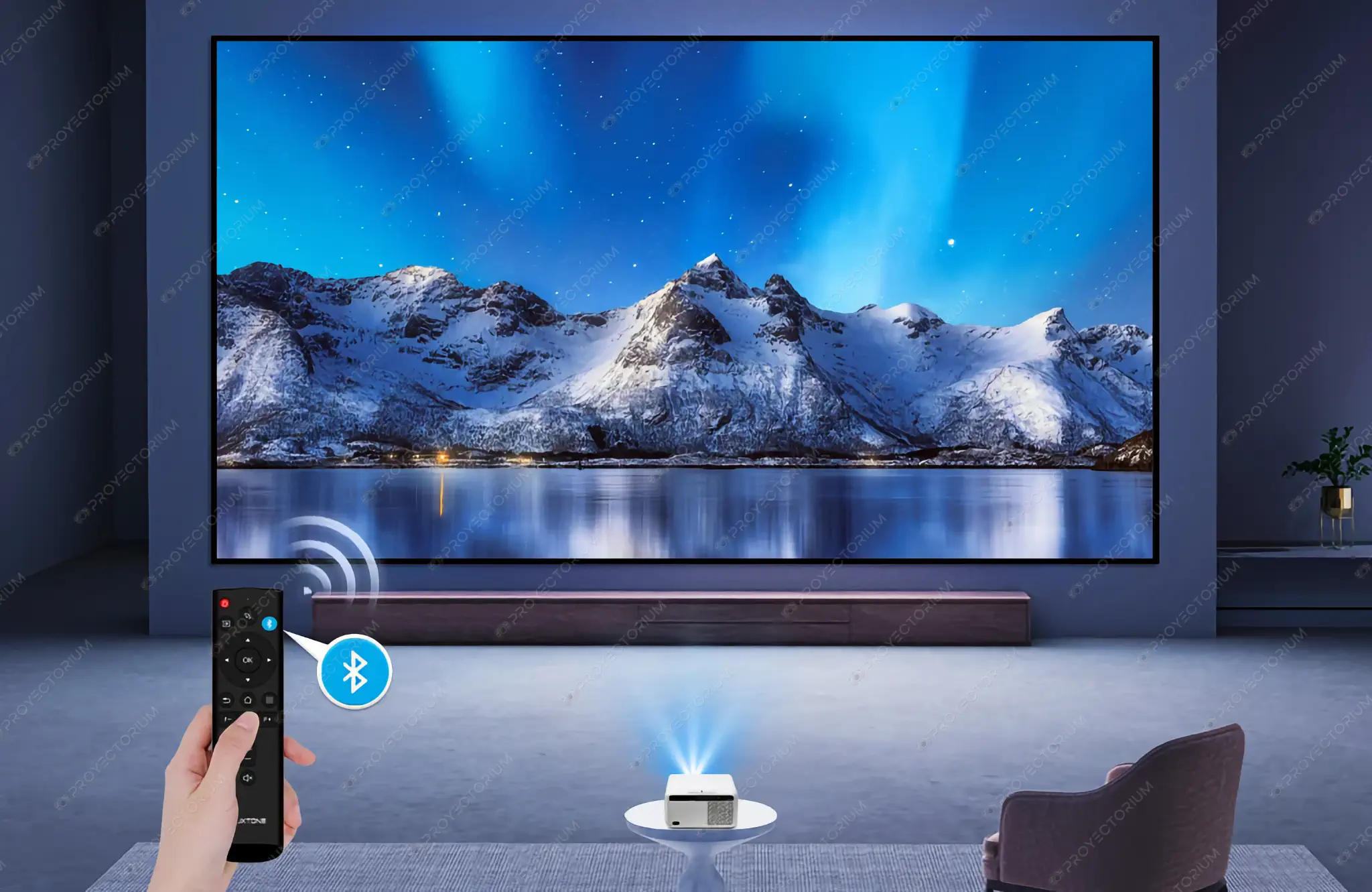 Proyector Flixtone D9W Mini - 4K / 2500 ANSI Lúmenes / Android / Enfoque Automático / HDR Flixtone_D9W_Mini.07 - 📽️ Proyector Flixtone D9W Mini 4K - 2500 ANSI lúmenes, HDR y Android