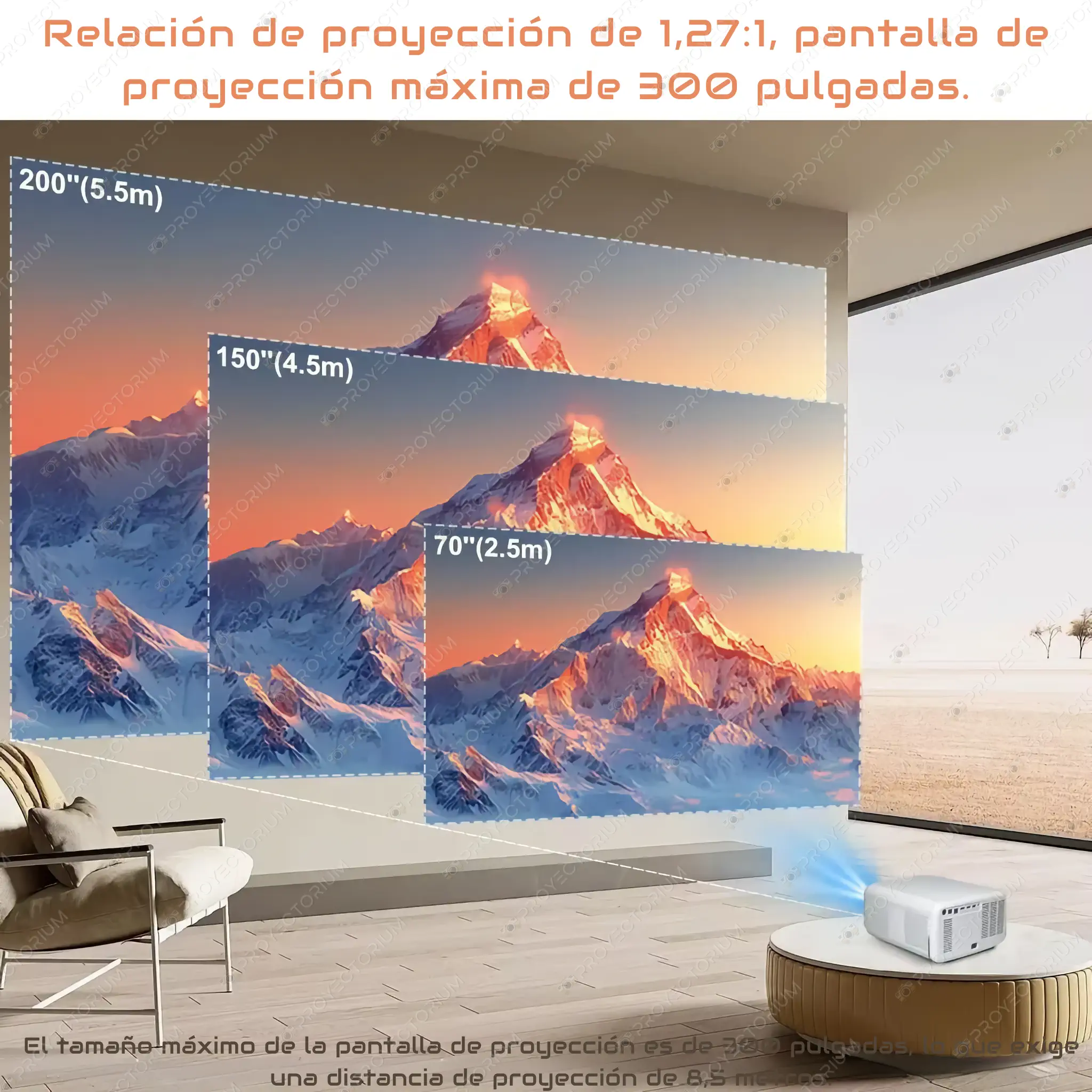 Proyector Flixtone D9W Ultra - 4K / 3000 ANSI Lúmenes / Android / Enfoque Automático / HDR Flixtone_D9W_Ultra.07 - 📽️ Proyector Flixtone D9W Ultra - 4K, 3000 ANSI Lúmenes, Android y HDR