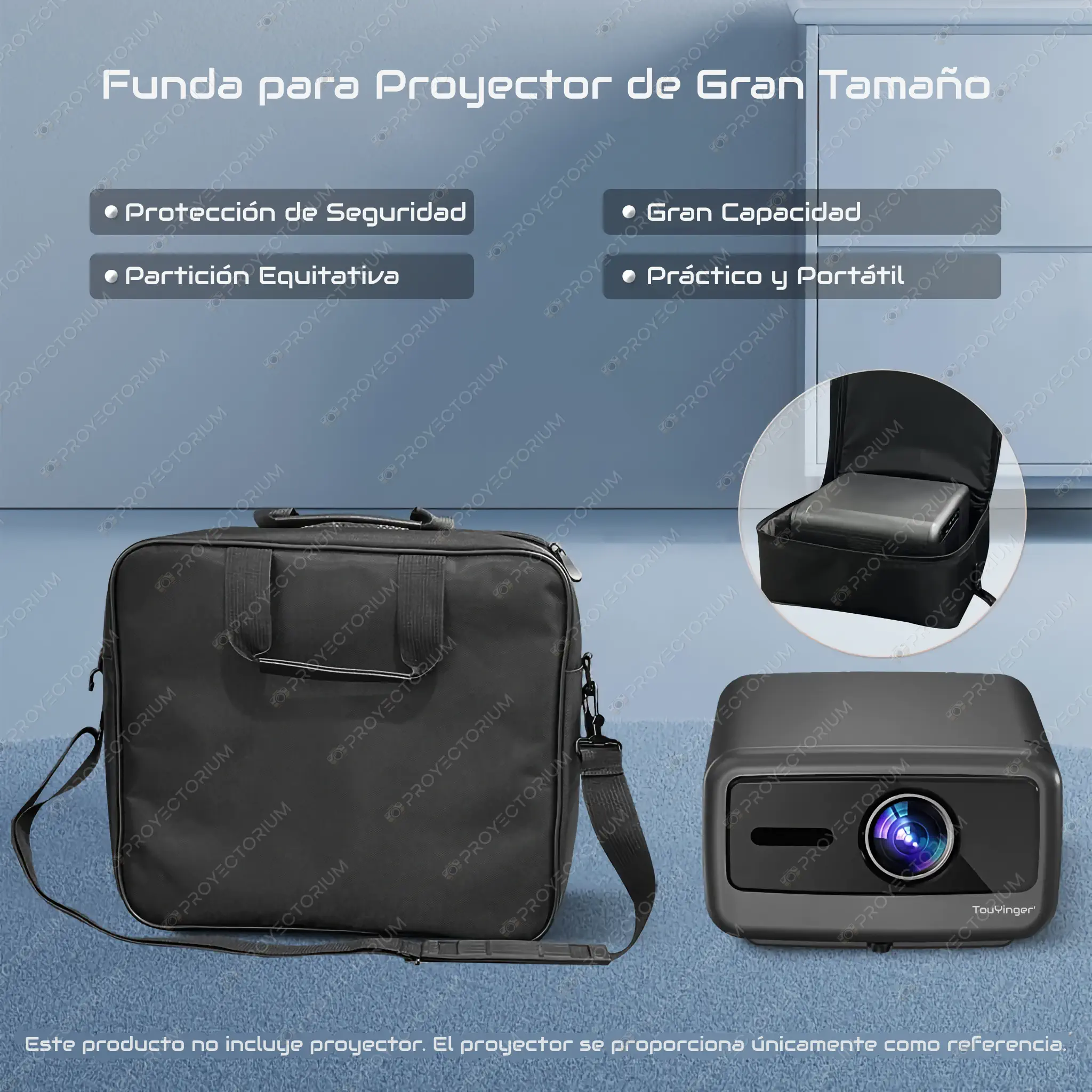 Funda_HORLAT_T03.02 - 🛡️ Funda Proyector HORLAT T03 - Funda Grande y Portátil