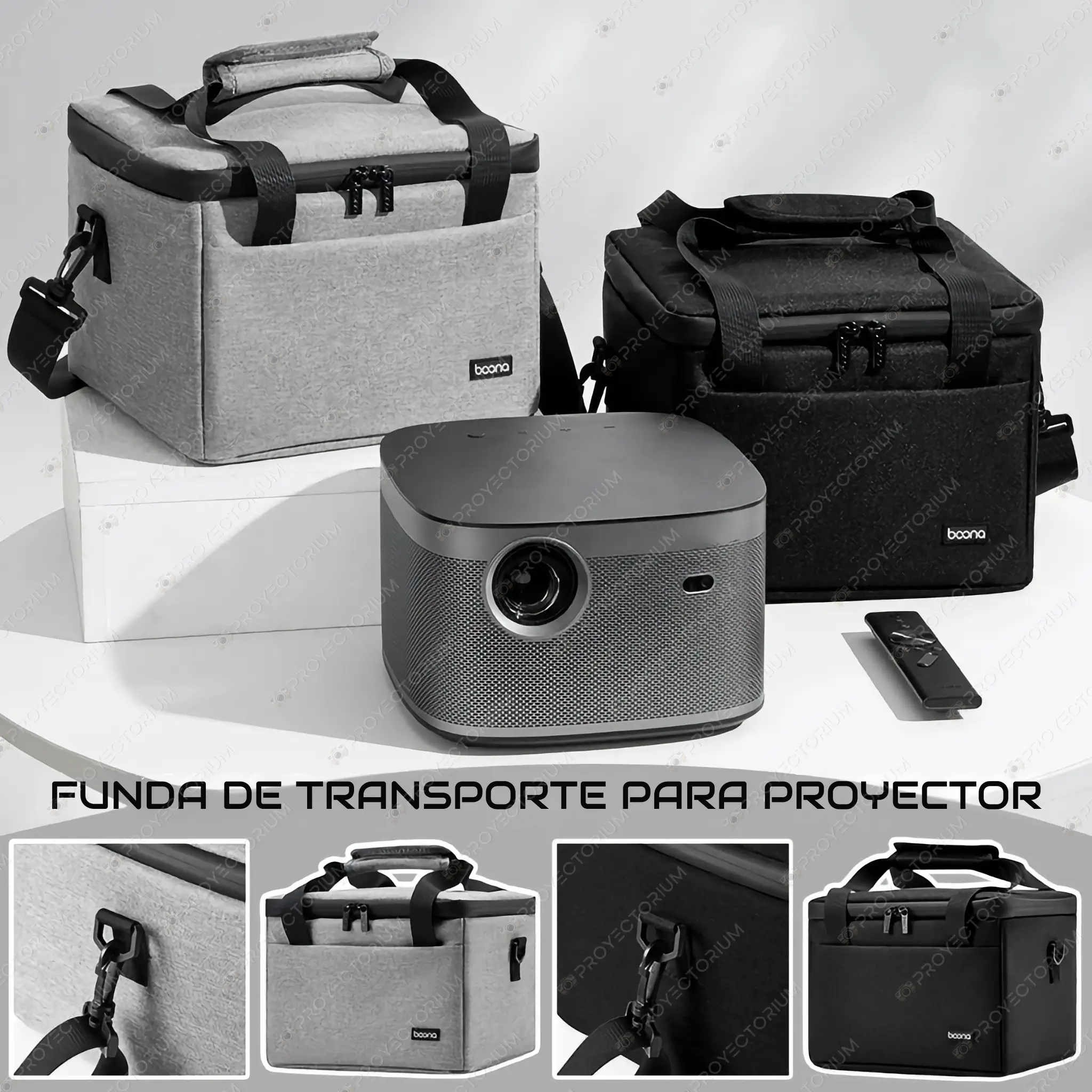 Funda_VOXFLIX_X9_Ultra.03 - 🛡️ Funda Lenovo Xiaoxin 100P - Bolsa de Transporte para Proyector