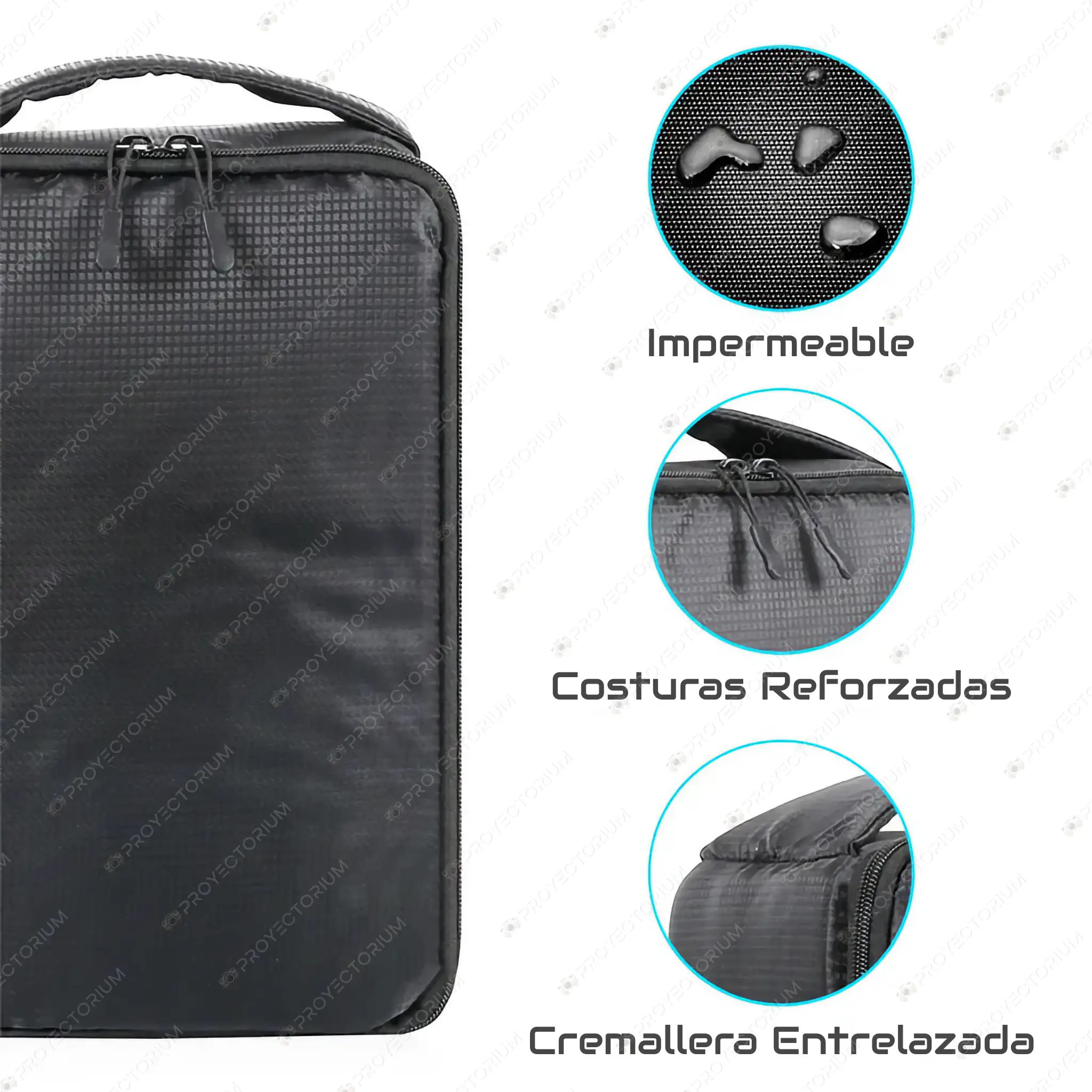 Funda_WiMiUS_K9.02 - 🛡️ Funda para Proyector - Bolsa Protectora Resistente al Agua y Golpes