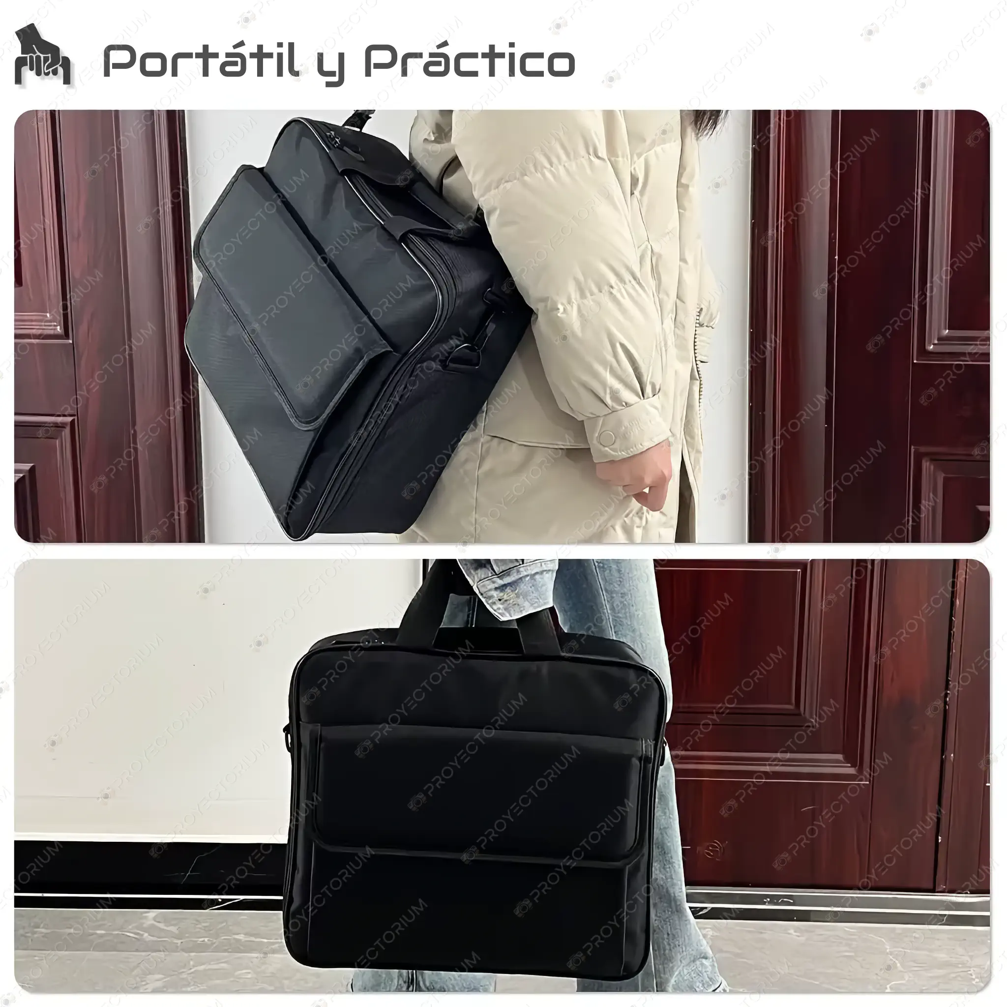 Funda XIWBSY T07 Funda_XIWBSY_T07.07 - 🛡️ Funda para Proyector - Bolsa Protectora Resistente al Agua y Golpes