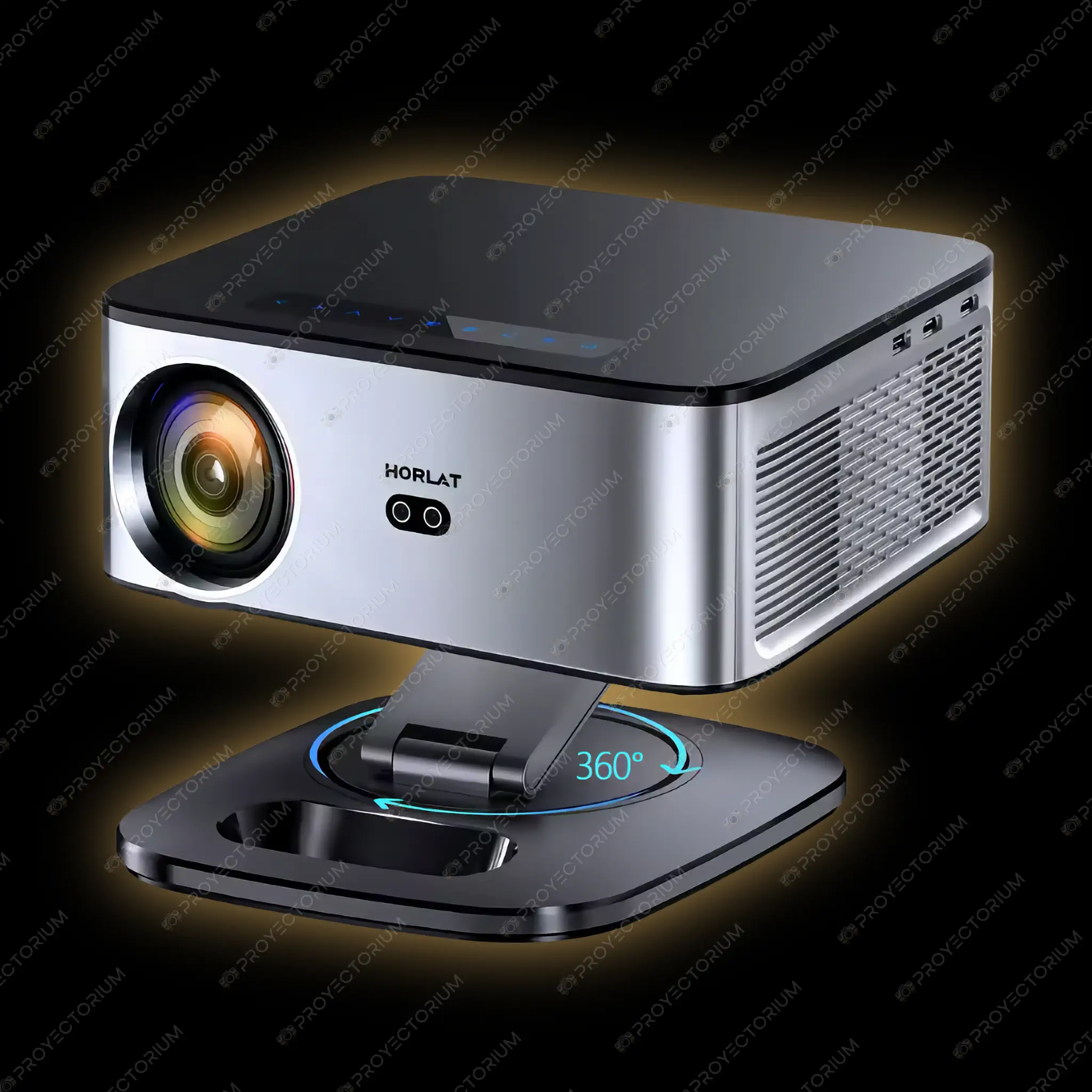 HORLAT_T9N.02 - 📽️ Proyector HORLAT T9N - 8K / 1600 ANSI Lúmenes / Android / Netflix
