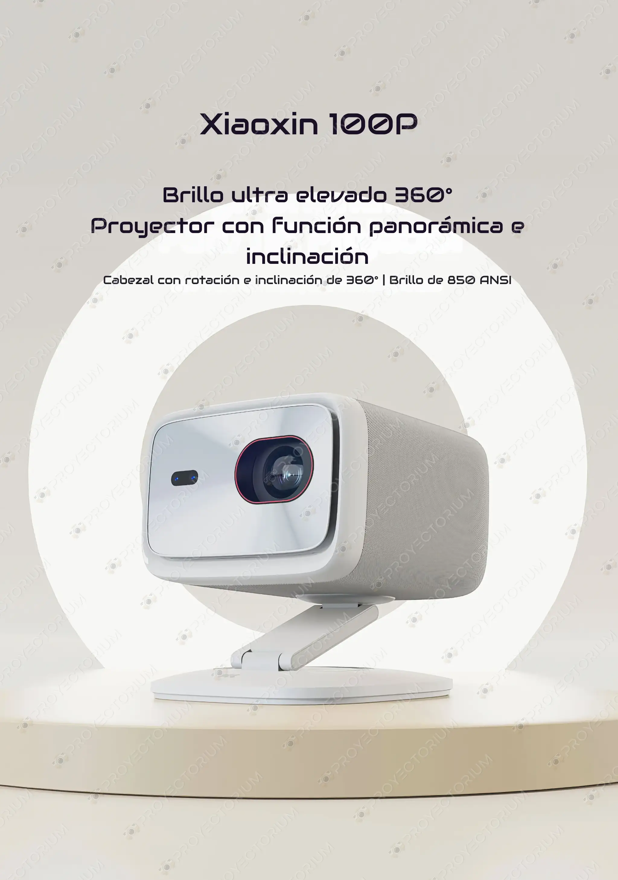 Proyector Lenovo Xiaoxin 100P - 4K / 850 ANSI Lúmenes / Enfoque Automático / HDR Lenovo_Xiaoxin_100P.02 - 📽️ Proyector Lenovo Xiaoxin 100P - 4K / 850 ANSI Lúmenes / Enfoque Automático