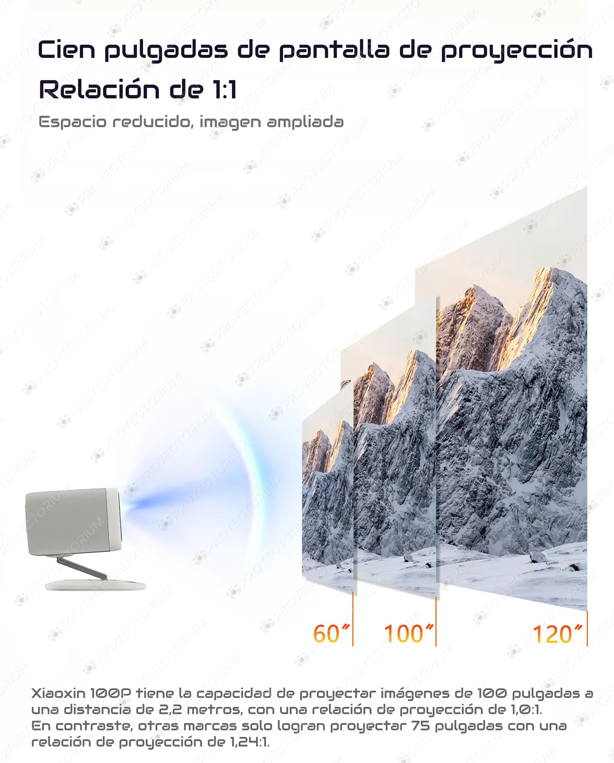 Proyector Lenovo Xiaoxin 100P - 4K / 850 ANSI Lúmenes / Enfoque Automático / HDR Lenovo_Xiaoxin_100P.10 - 📽️ Proyector Lenovo Xiaoxin 100P - 4K / 850 ANSI Lúmenes / Enfoque Automático