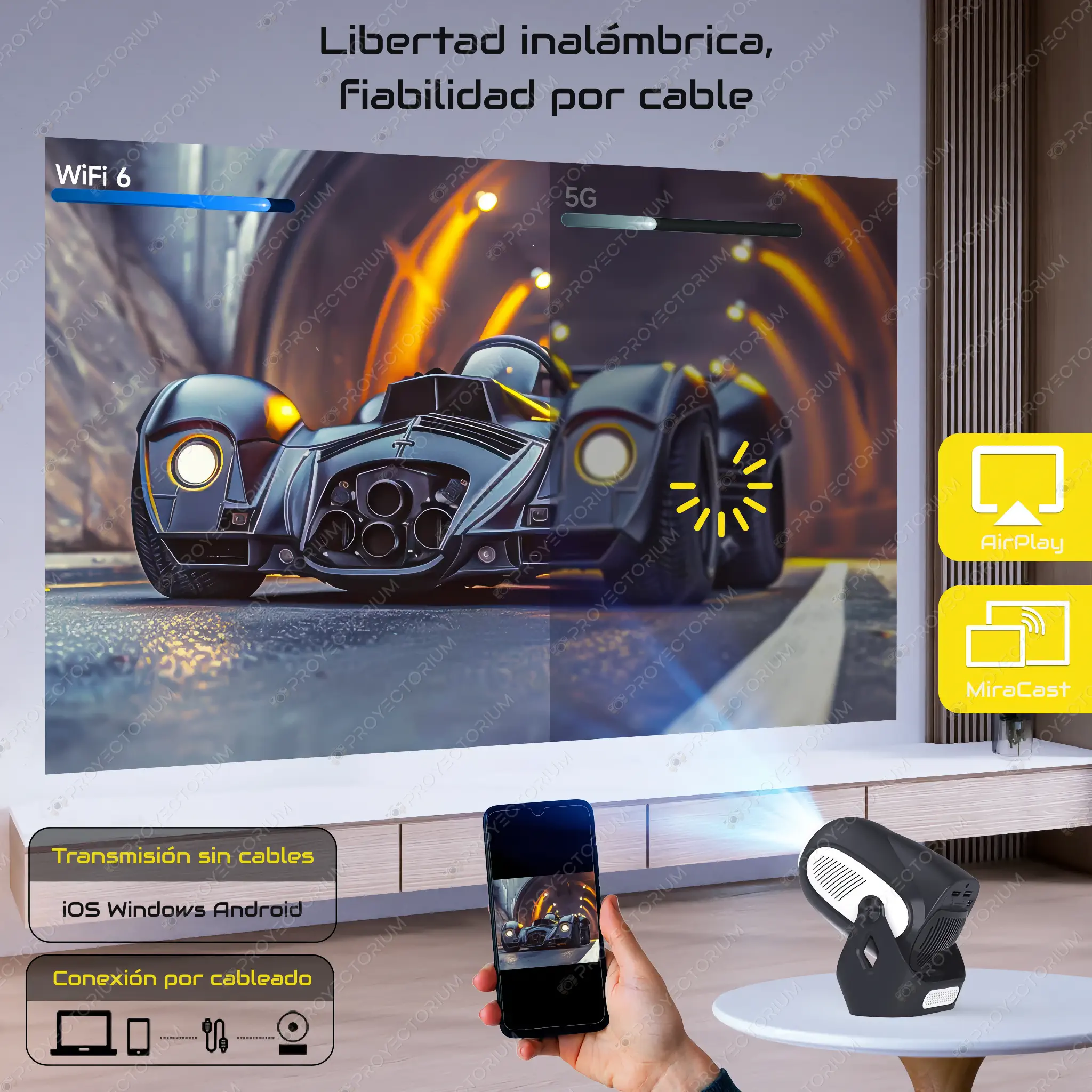 Proyector Magcubic HY300X - 4K / 300 ANSI Lúmenes / Android / Enfoque Electrónico Magcubic_HY300X.09 - 📽️ Proyector Magcubic HY300X - 4K / 300 ANSI Lúmenes / Android