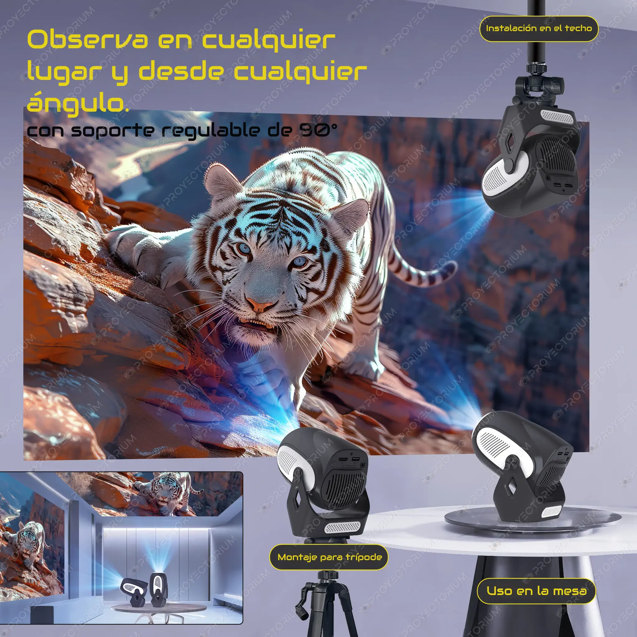 Proyector Magcubic HY300X - 4K / 300 ANSI Lúmenes / Android / Enfoque Electrónico Magcubic_HY300X.11 - 📽️ Proyector Magcubic HY300X - 4K / 300 ANSI Lúmenes / Android