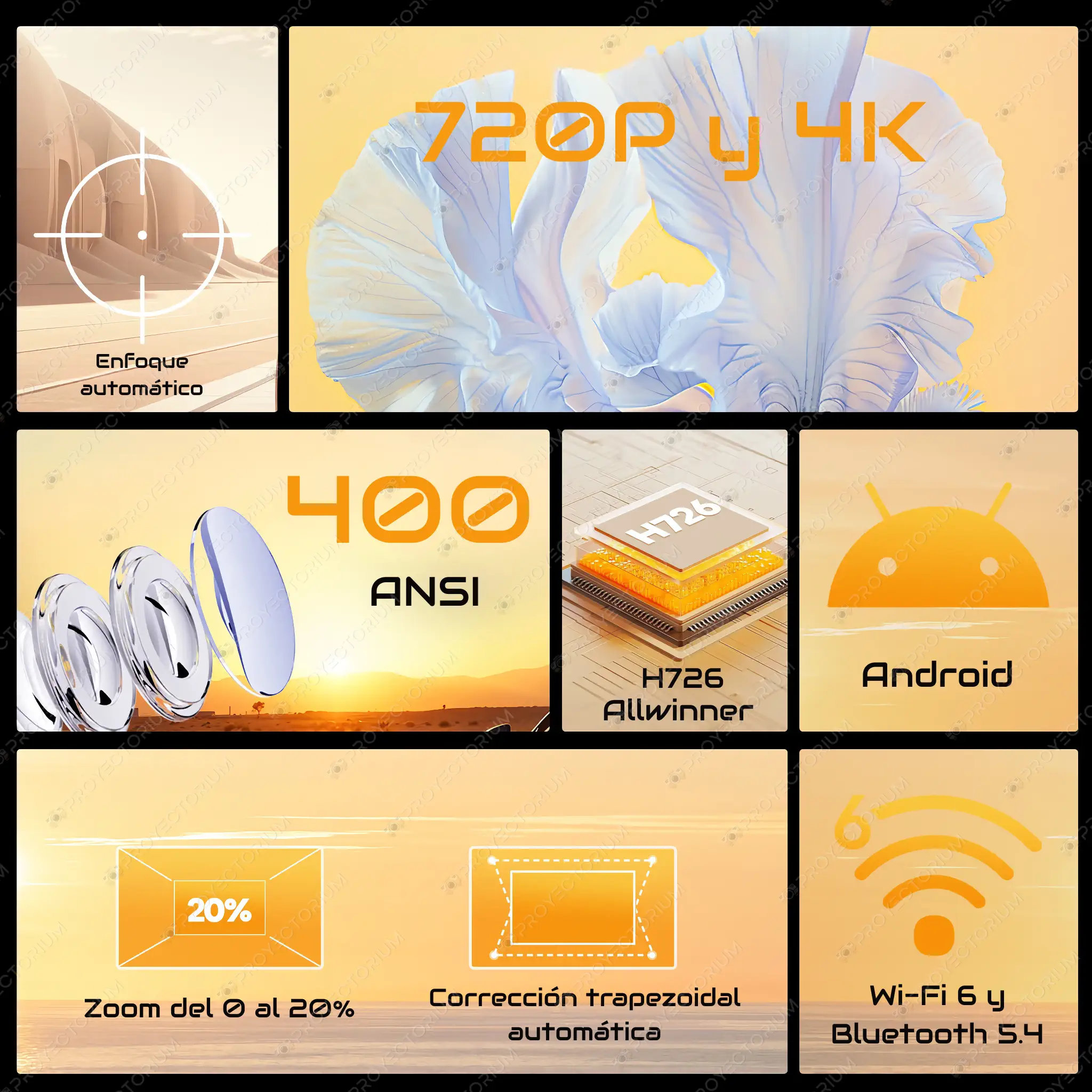 Magcubic_HY300_Max.02 - 📽️ Proyector Magcubic HY300 Max - Portátil, Android, 400 ANSI y WiFi 6