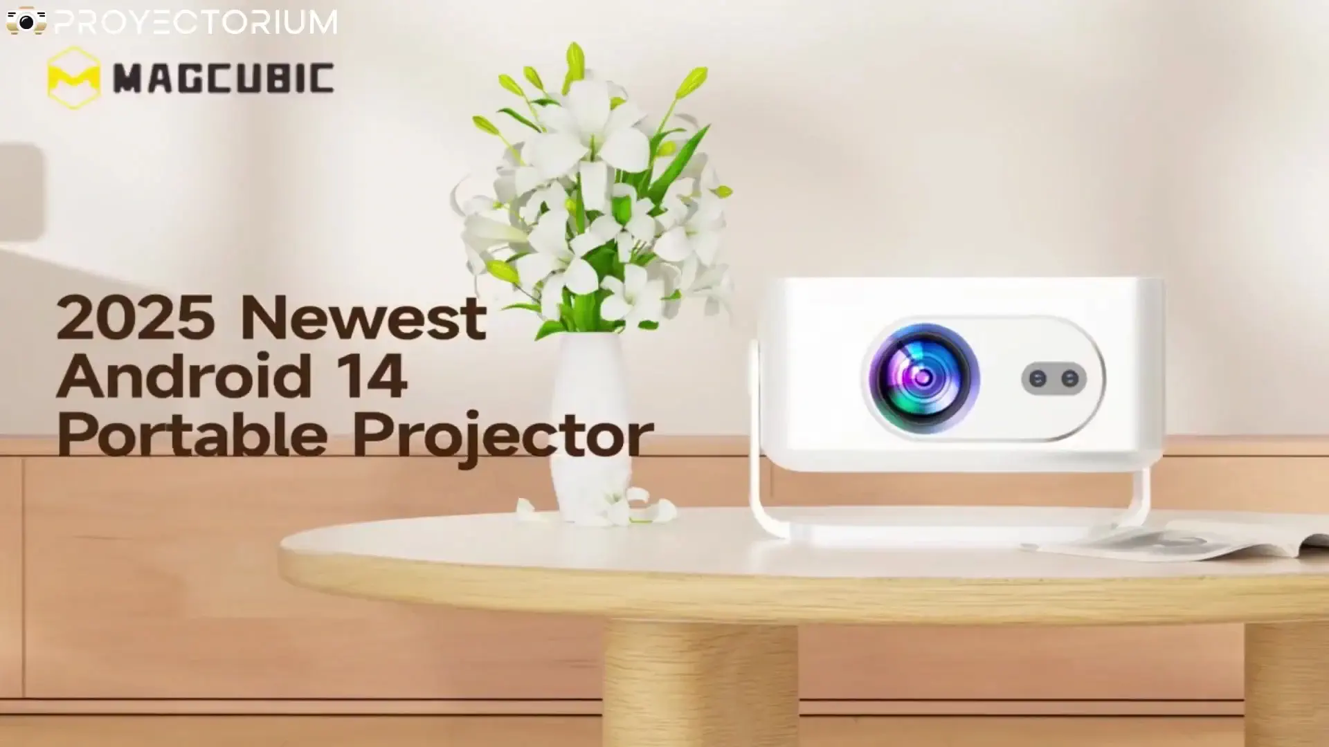 📽️ Proyector Magcubic HY300 Max - Portátil, Android, 400 ANSI y