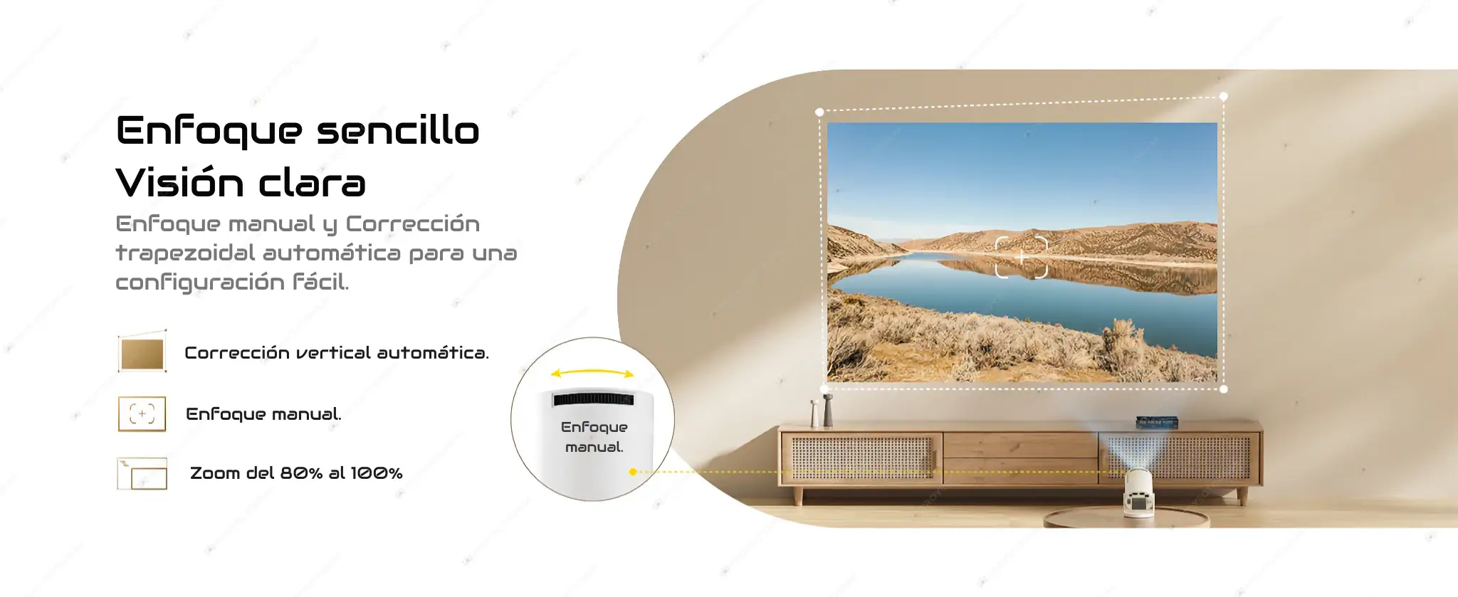 Proyector Magcubic HY300 Pro - 4K / 260 ANSI Lúmenes / Android Magcubic_HY300_Pro.04 - 📽️ Proyector Magcubic HY300 Pro - 4K / 260 ANSI Lúmenes / Android / Wi-Fi 6