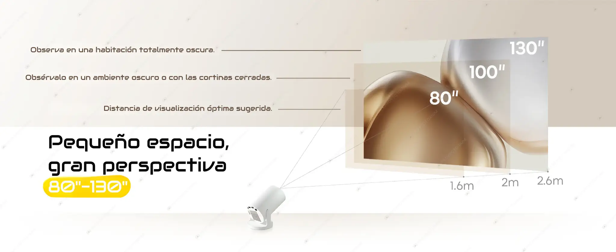 Proyector Magcubic HY300 Pro - 4K / 260 ANSI Lúmenes / Android Magcubic_HY300_Pro.05 - 📽️ Proyector Magcubic HY300 Pro - 4K / 260 ANSI Lúmenes / Android / Wi-Fi 6