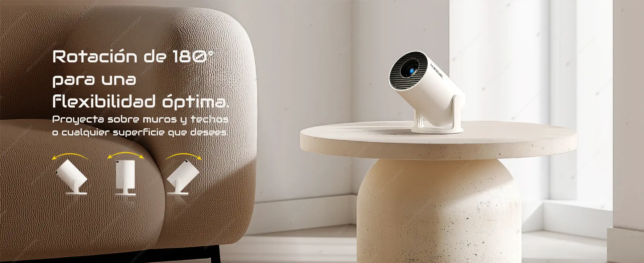 Proyector Magcubic HY300 Pro - 4K / 260 ANSI Lúmenes / Android Magcubic_HY300_Pro.06 - 📽️ Proyector Magcubic HY300 Pro - 4K / 260 ANSI Lúmenes / Android / Wi-Fi 6