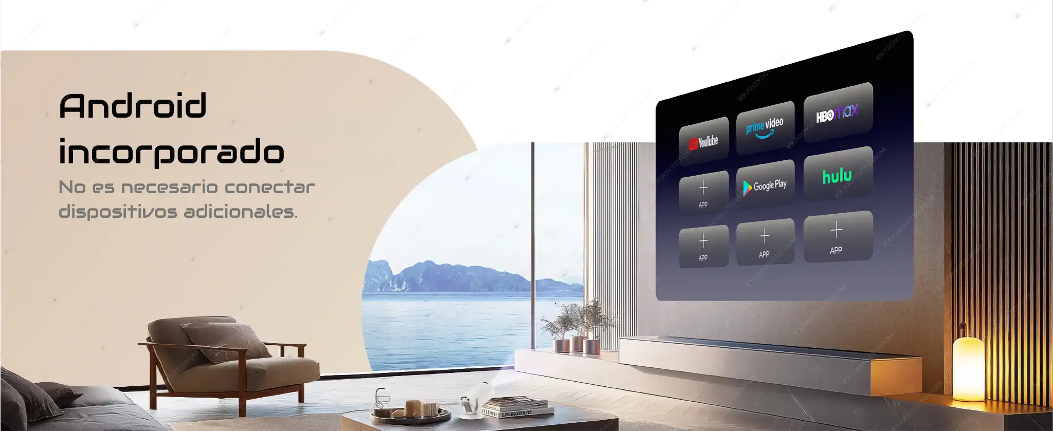 Proyector Magcubic HY300 Pro - 4K / 260 ANSI Lúmenes / Android Magcubic_HY300_Pro.09 - 📽️ Proyector Magcubic HY300 Pro - 4K / 260 ANSI Lúmenes / Android / Wi-Fi 6