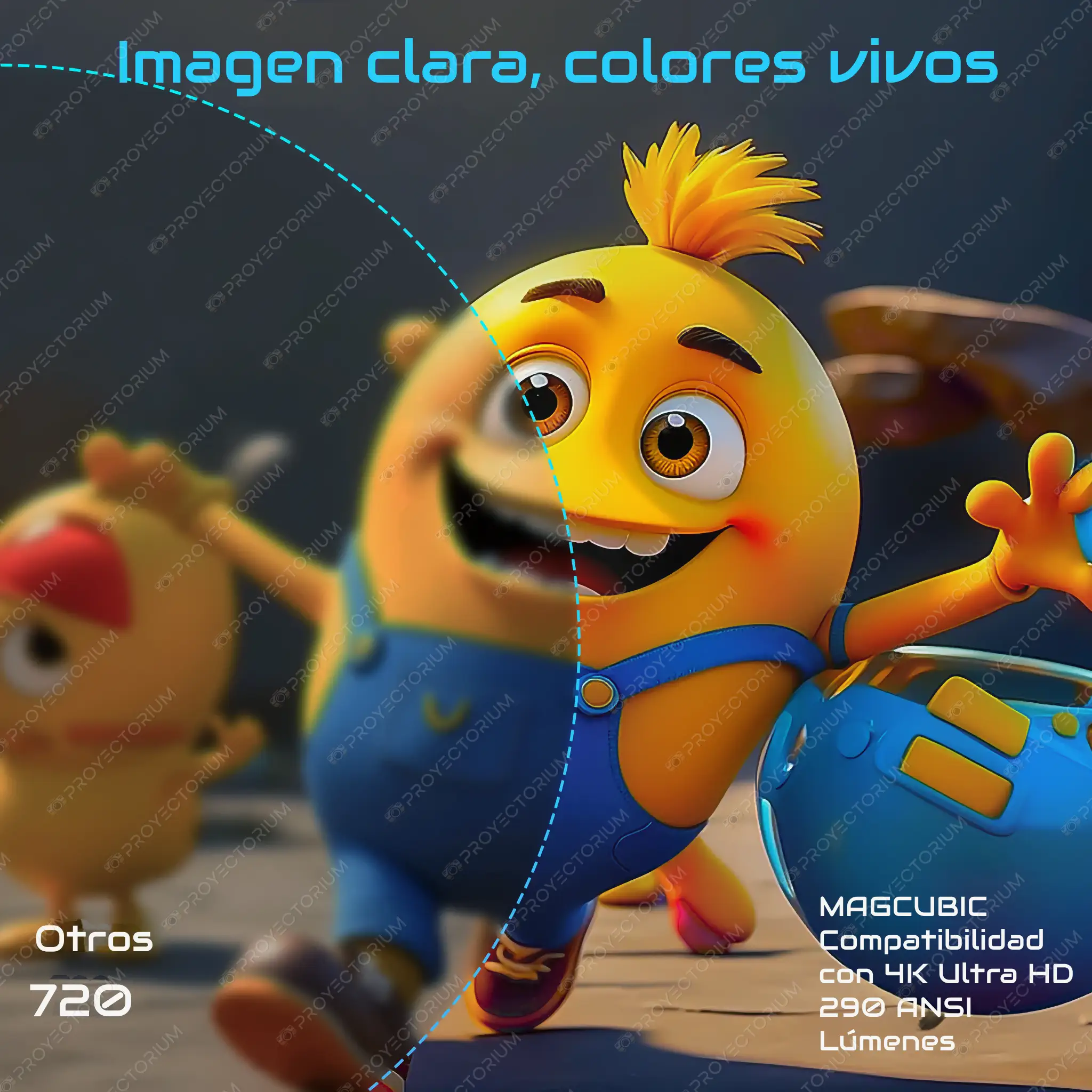 Proyector Magcubic HY300 Pro Plus - 4K / 290 ANSI Lúmenes / Android Magcubic_HY300_Pro_Plus.05 - 📽️ Proyector Magcubic HY300 Pro Plus - 4K / 290 ANSI Lúmenes / Android