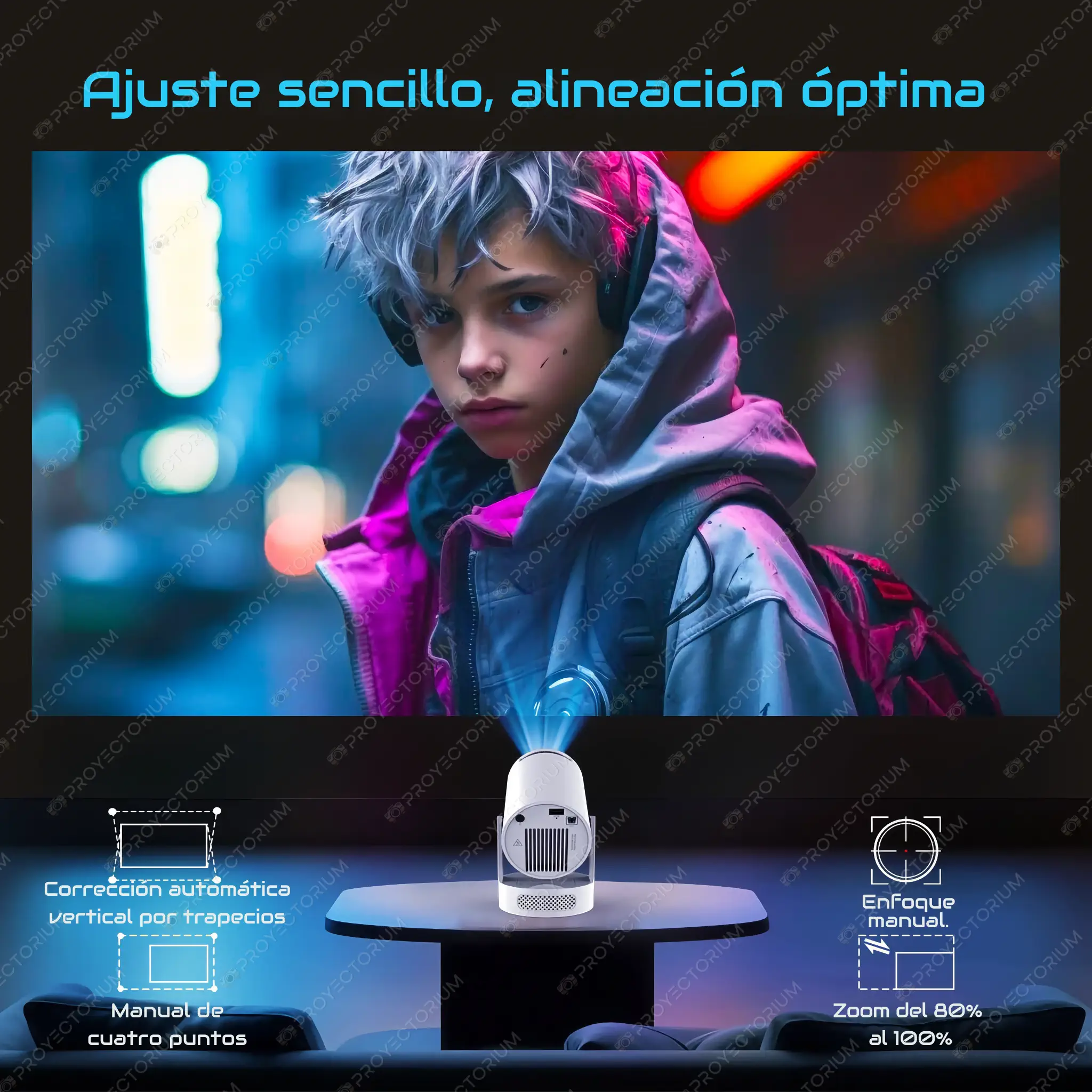 Proyector Magcubic HY300 Pro Plus - 4K / 290 ANSI Lúmenes / Android Magcubic_HY300_Pro_Plus.06 - 📽️ Proyector Magcubic HY300 Pro Plus - 4K / 290 ANSI Lúmenes / Android