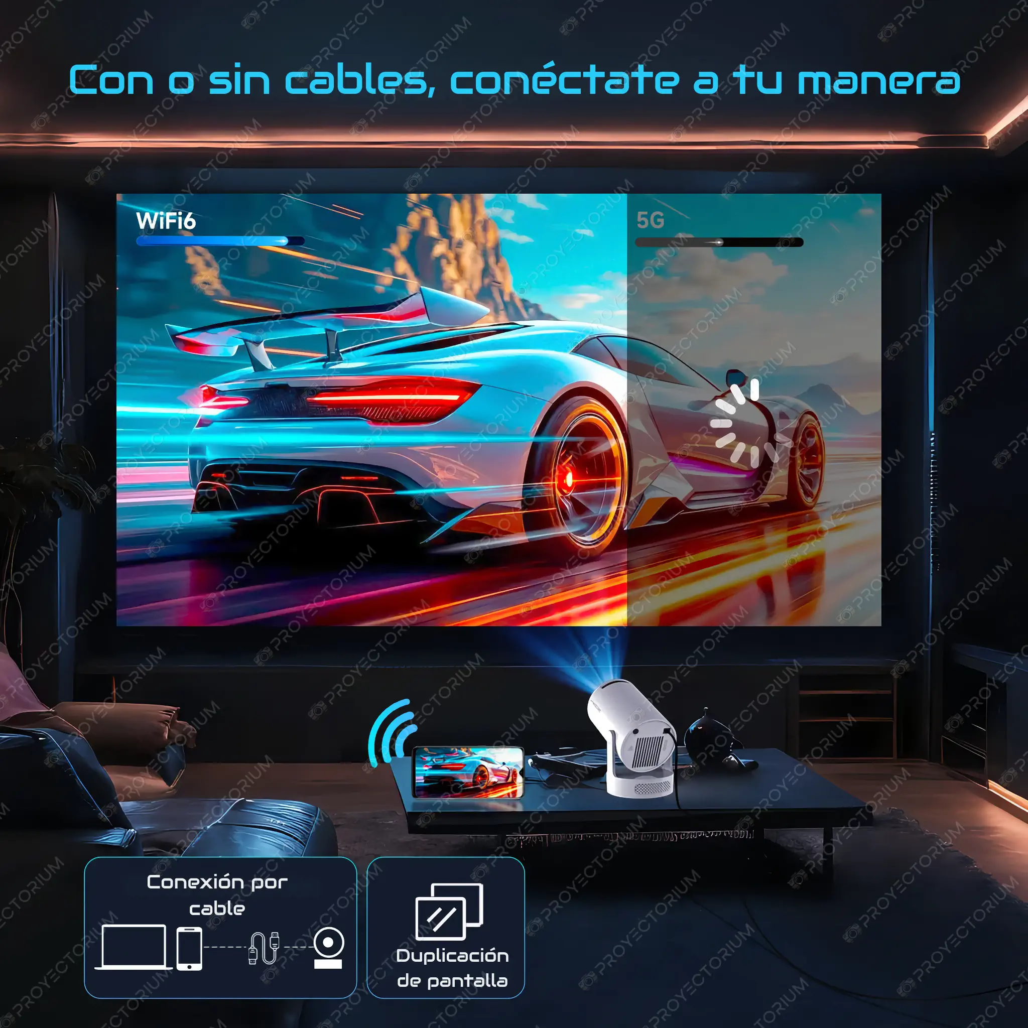 Proyector Magcubic HY300 Pro Plus - 4K / 290 ANSI Lúmenes / Android Magcubic_HY300_Pro_Plus.11 - 📽️ Proyector Magcubic HY300 Pro Plus - 4K / 290 ANSI Lúmenes / Android