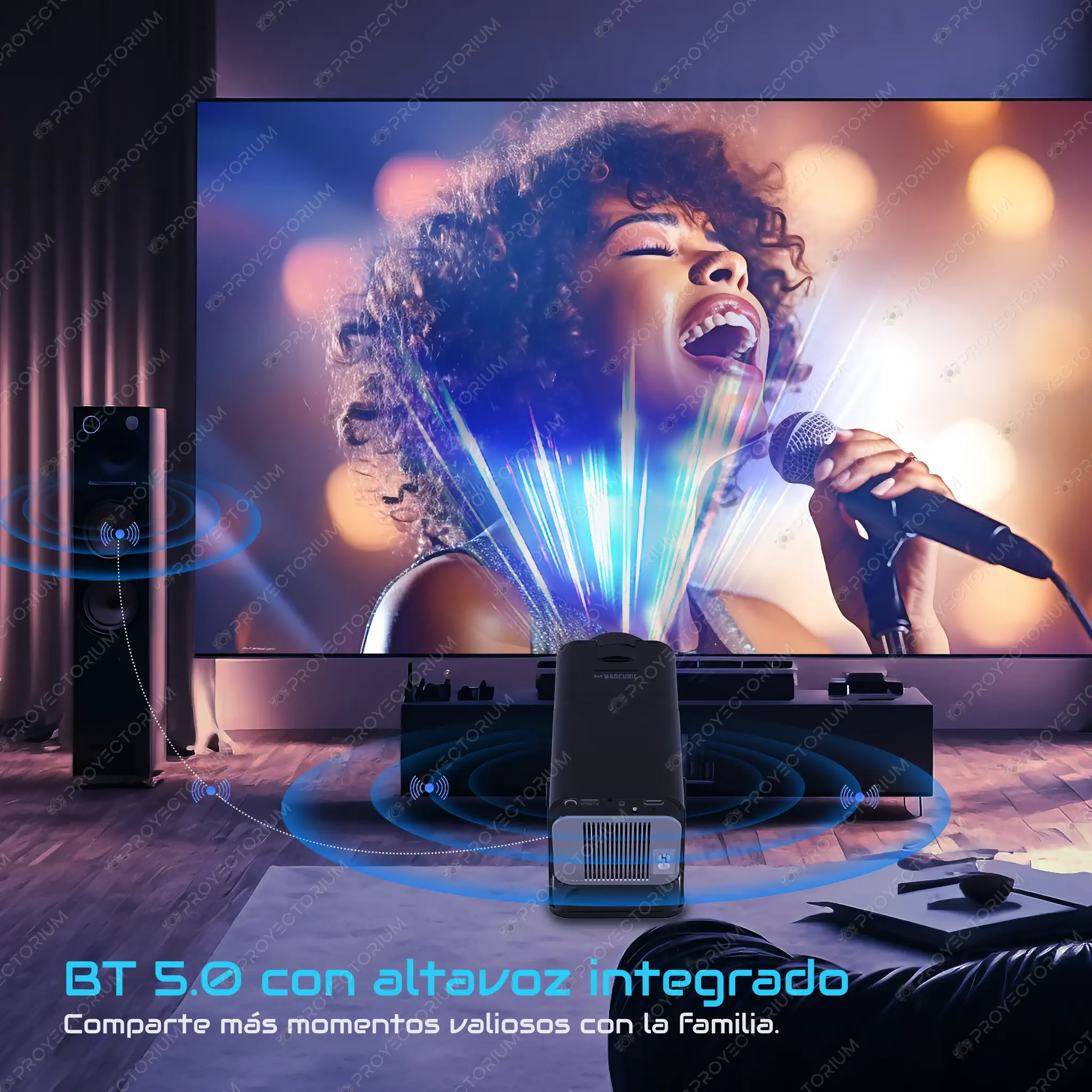 Magcubic_HY320.07 - 📽️ Proyector Magcubic HY320 - 4K / 390 ANSI Lúmenes / Android