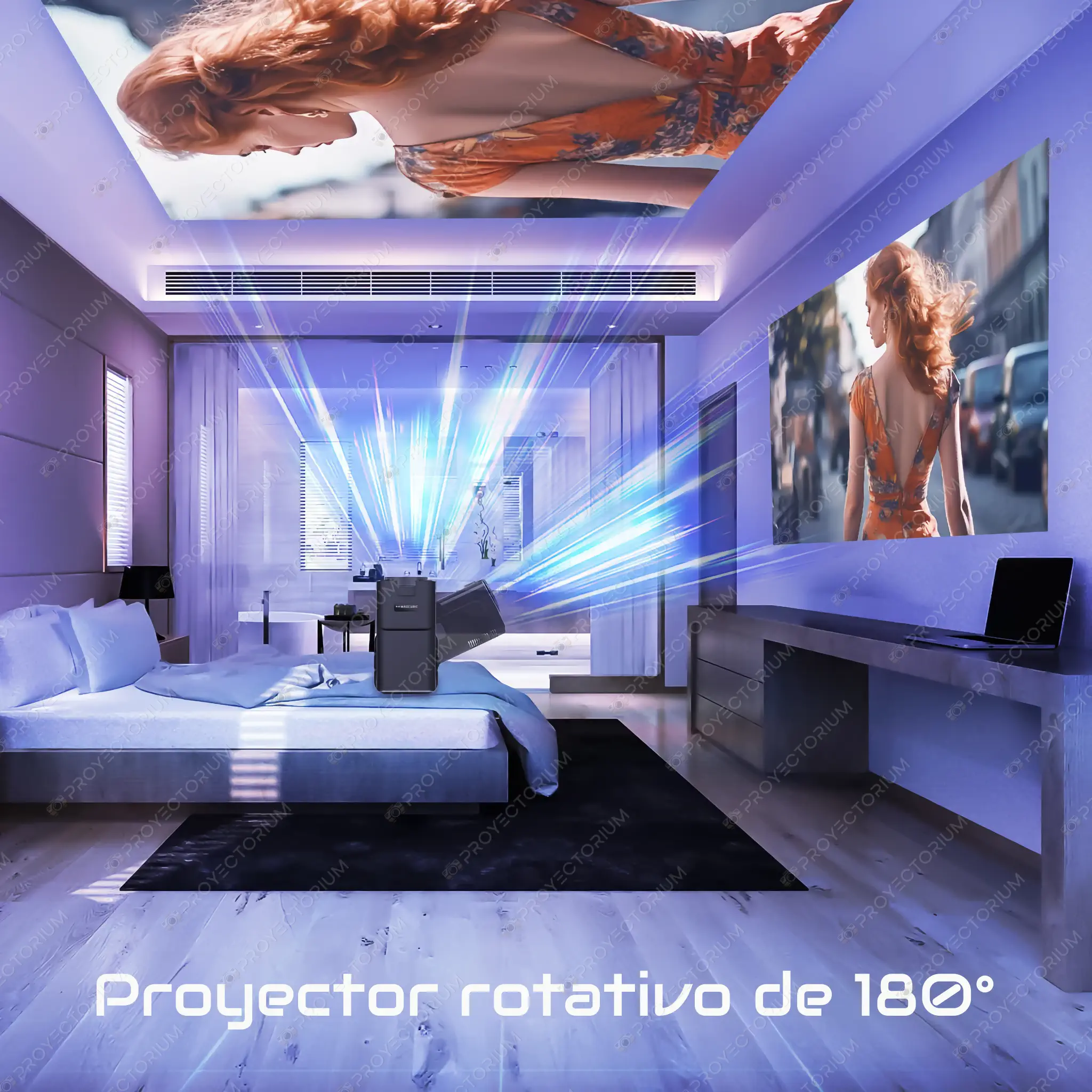 Magcubic_HY320.08 - 📽️ Proyector Magcubic HY320 - 4K / 390 ANSI Lúmenes / Android