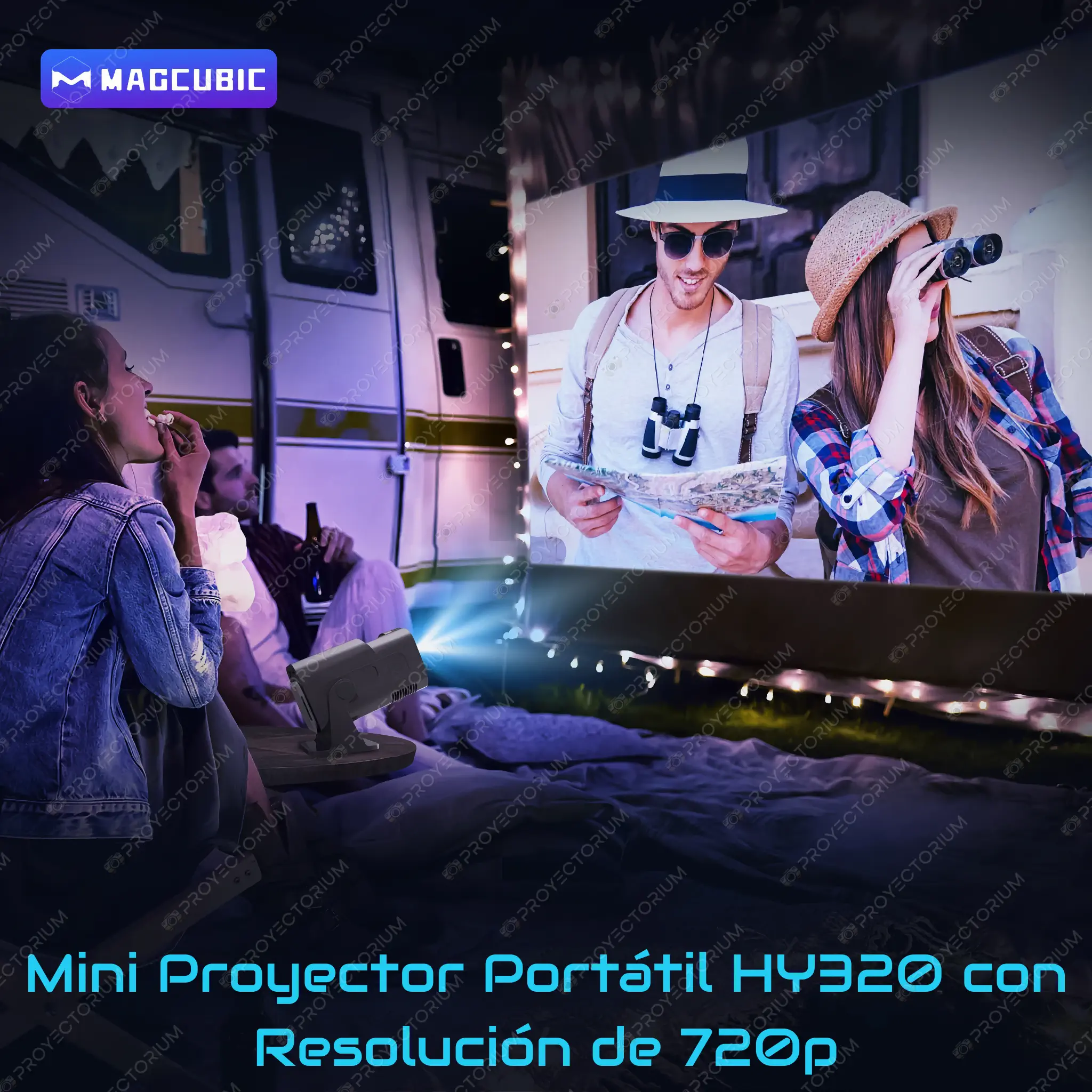 Proyector Magcubic HY320 Mini - 4K / 320 ANSI Lúmenes / Android Magcubic_HY320_Mini.02 - 📽️ Proyector Magcubic HY320 Mini - 4K / 320 ANSI Lúmenes / Android
