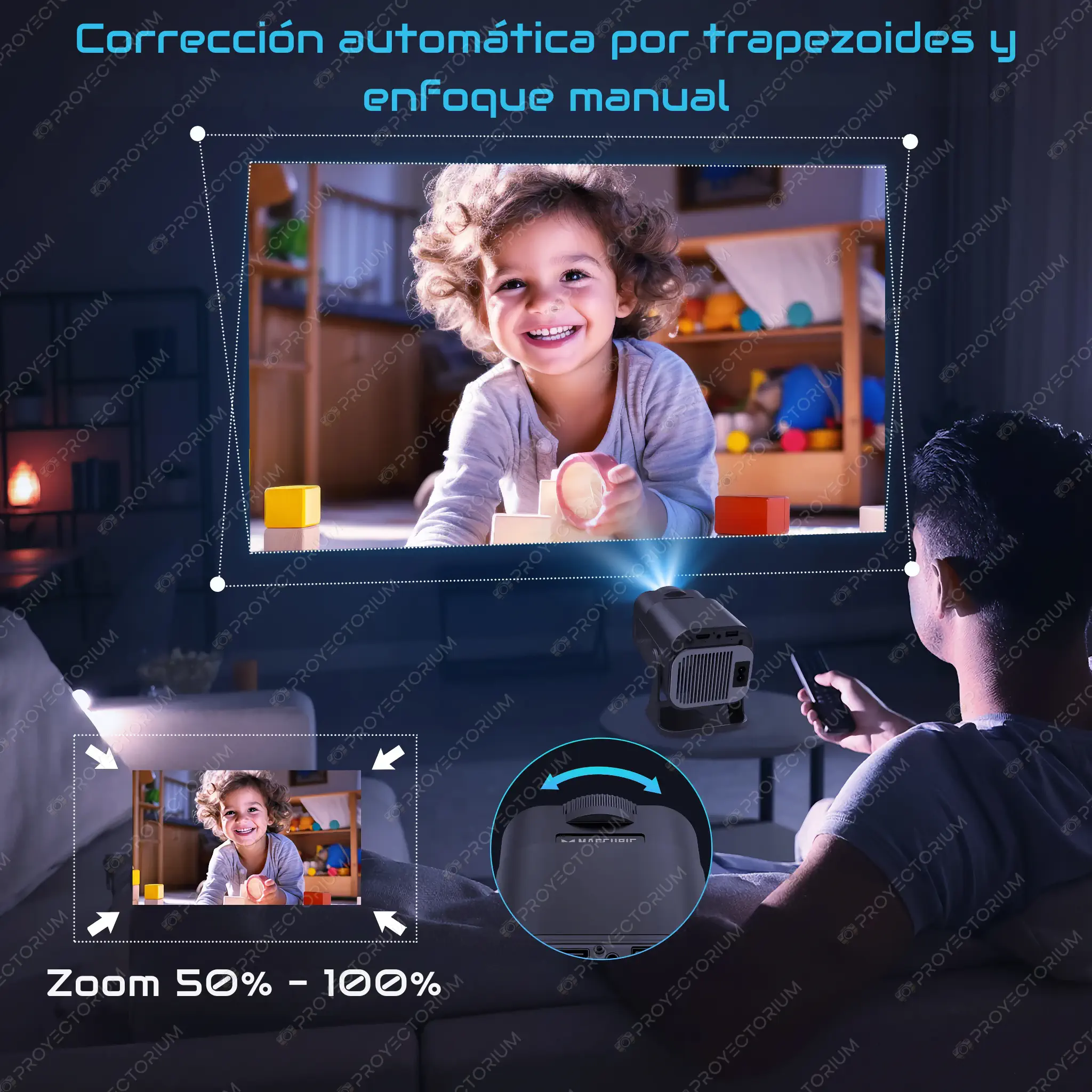 Proyector Magcubic HY320 Mini - 4K / 320 ANSI Lúmenes / Android Magcubic_HY320_Mini.07 - 📽️ Proyector Magcubic HY320 Mini - 4K / 320 ANSI Lúmenes / Android
