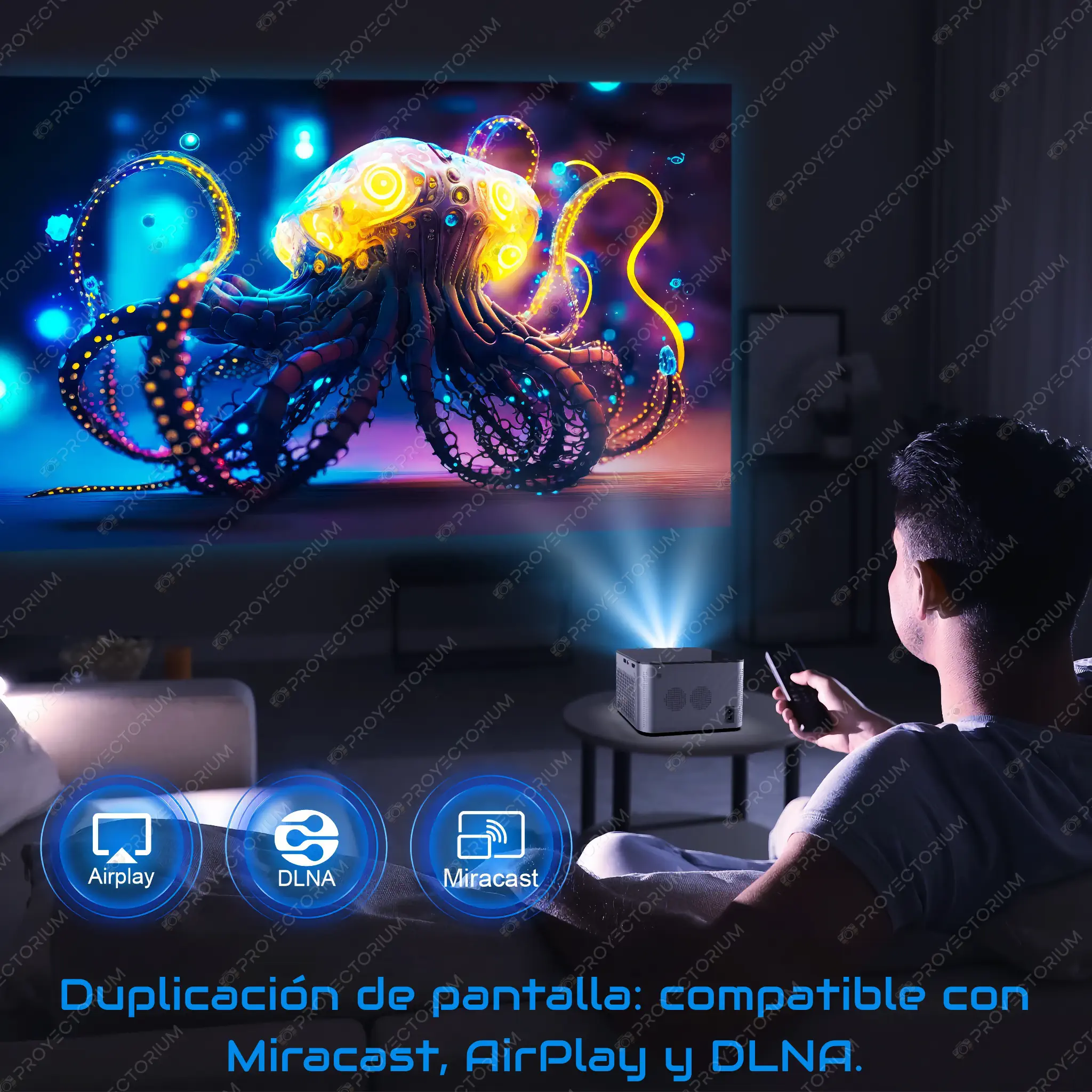 Magcubic_HY350_Pro.11 - 📽️ Proyector Magcubic HY350 Pro - 4K / 580 ANSI / Android / Enfoque Electrónico