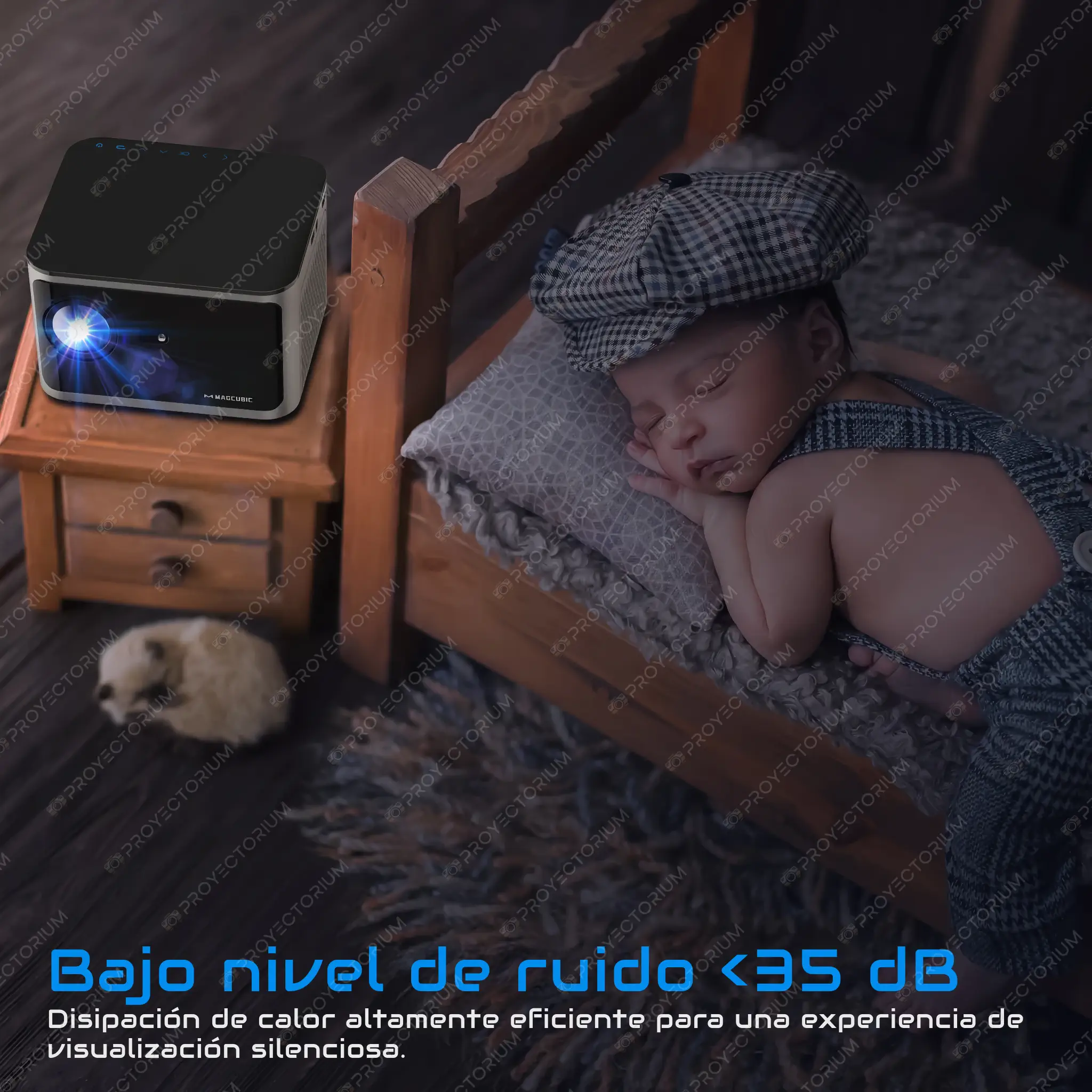 Magcubic_HY350_Pro.14 - 📽️ Proyector Magcubic HY350 Pro - 4K / 580 ANSI / Android / Enfoque Electrónico