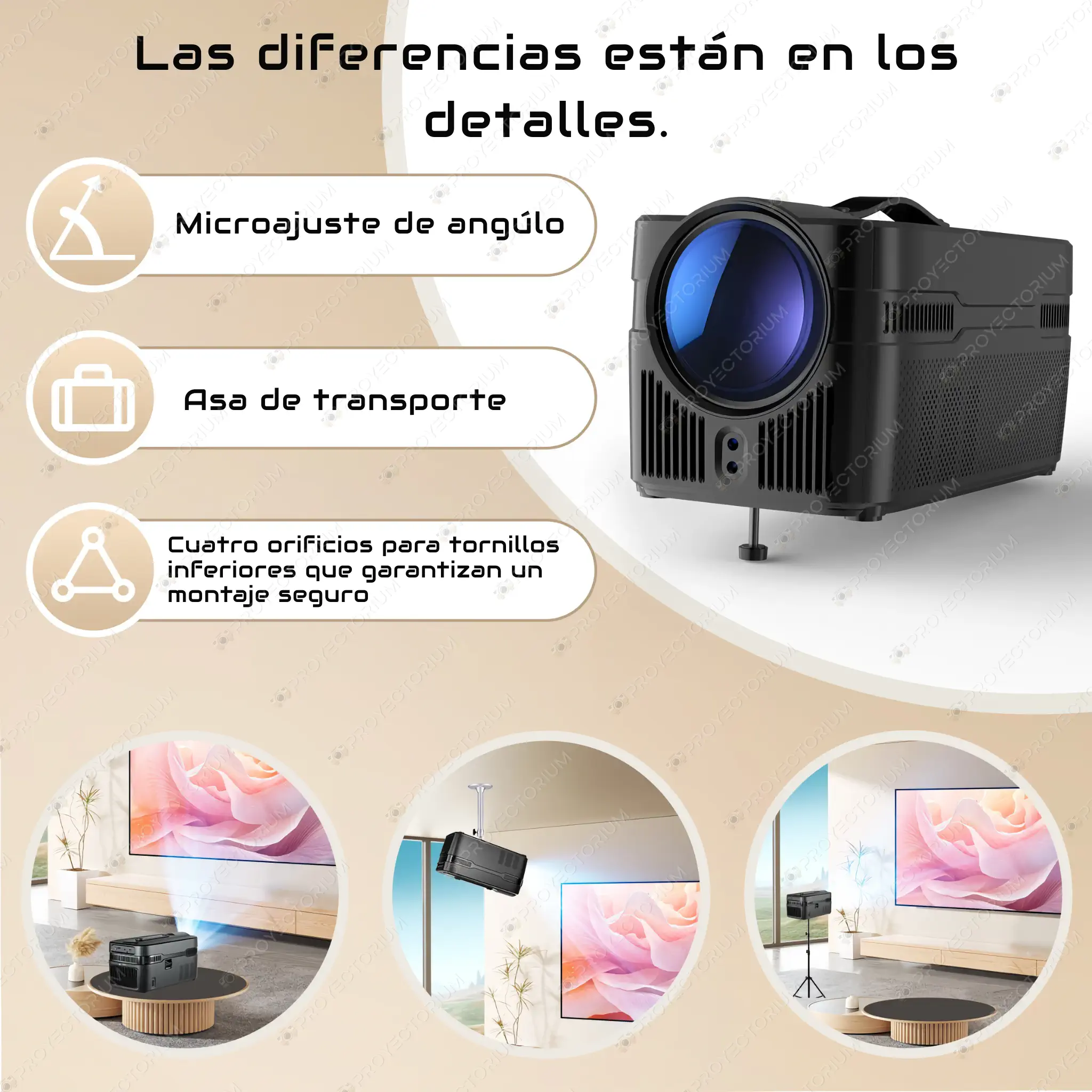 Proyector de Tiro Corto Magcubic HY450C - 8K / 900 ANSI Lúmenes / Android / Enfoque Automático Magcubic_HY450C.17 - 📽️ Proyector Tiro Corto Magcubic HY450C - 8K / 900 ANSI / Android