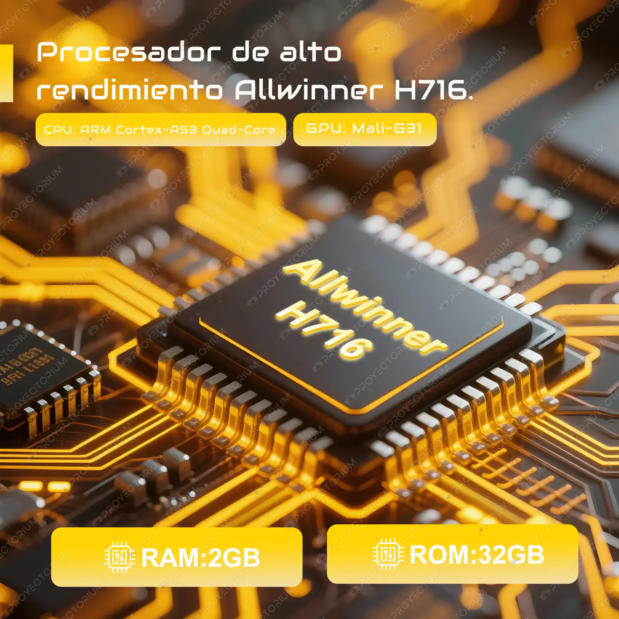 Proyector de Tiro Corto Magcubic HY450C - 8K / 900 ANSI Lúmenes / Android / Enfoque Automático Magcubic_HY450C.18 - 📽️ Proyector Tiro Corto Magcubic HY450C - 8K / 900 ANSI / Android