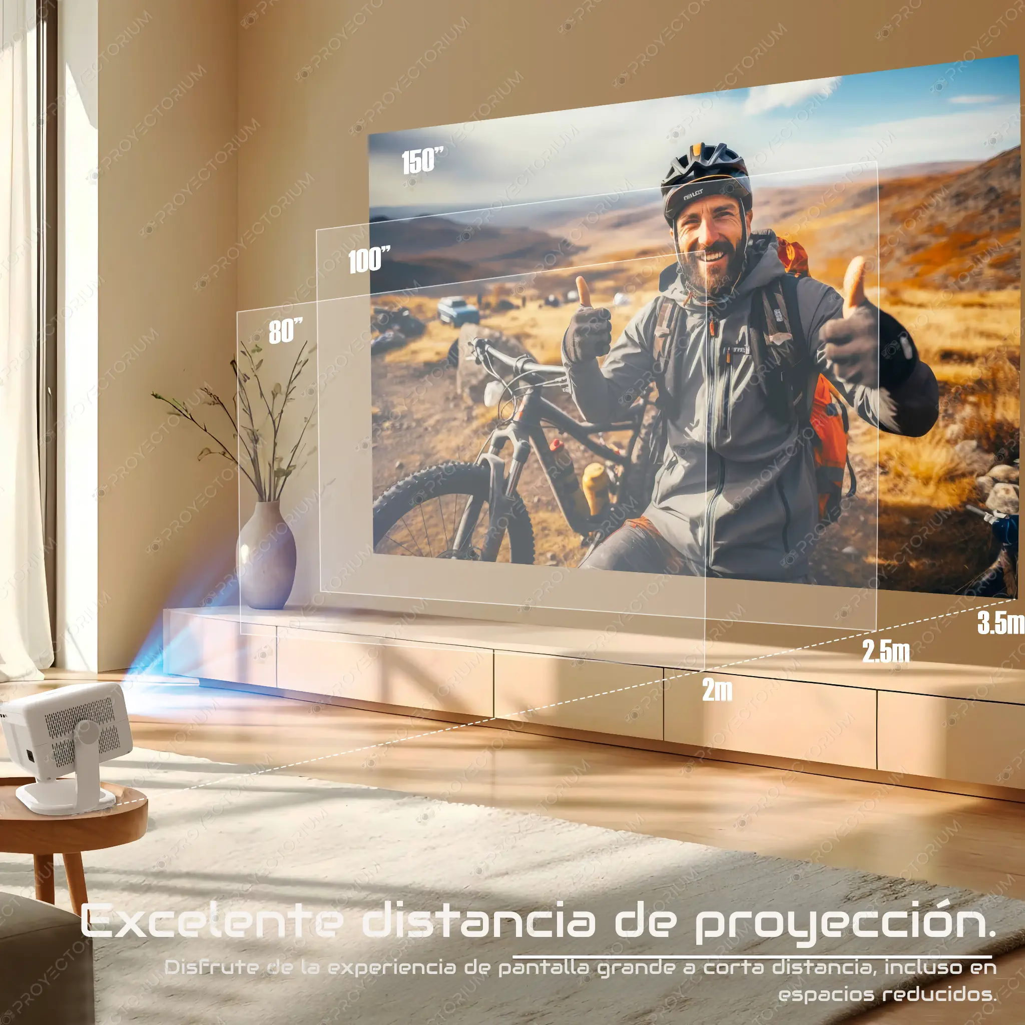 Proyector Magcubic L018 - 4K / 650 ANSI Lúmenes / Android / Enfoque Automático Magcubic_L018.08 - 📽️ Proyector Portátil Magcubic L018 - 4K / 650 ANSI / Android