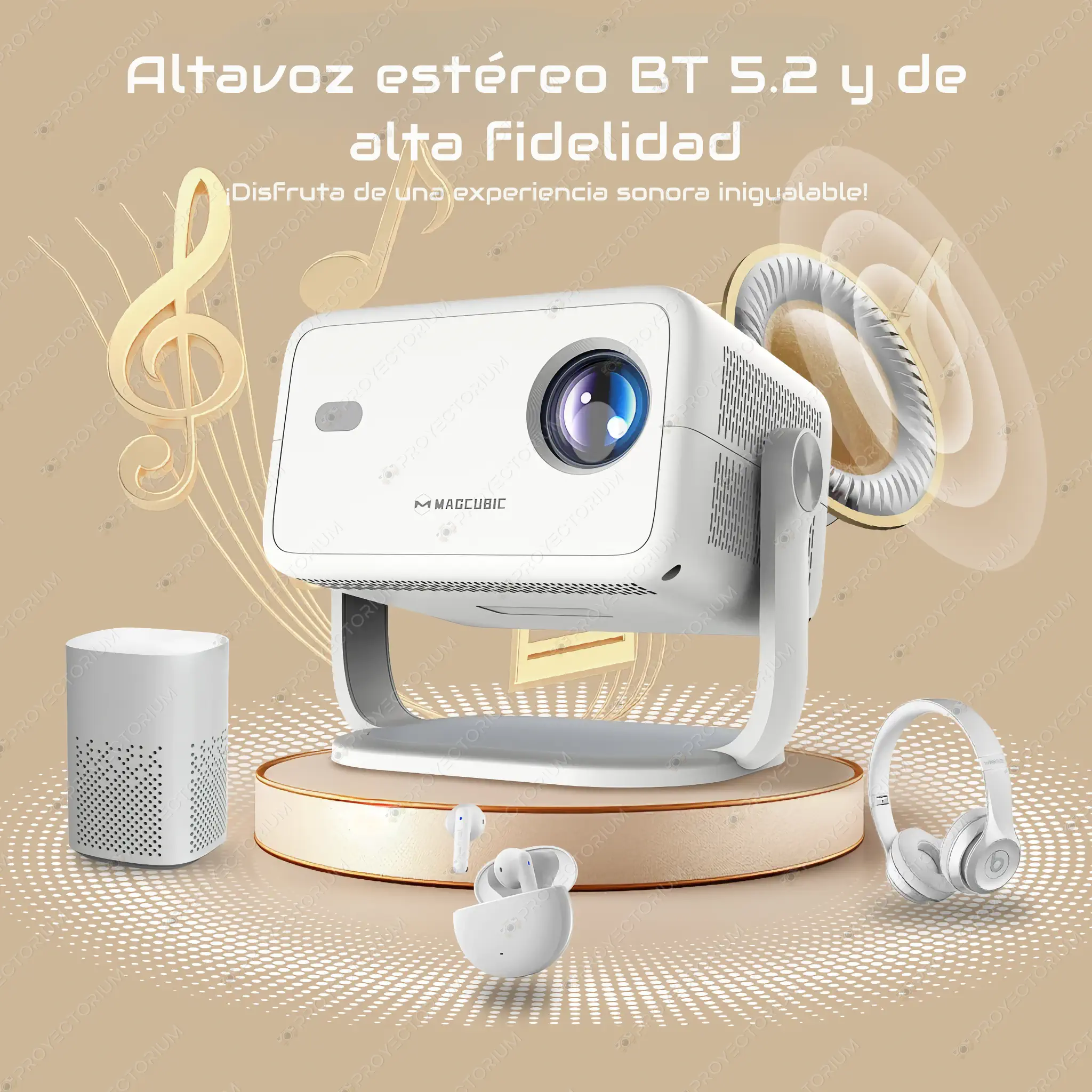 Proyector Magcubic L018 - 4K / 650 ANSI Lúmenes / Android / Enfoque Automático Magcubic_L018.11 - 📽️ Proyector Portátil Magcubic L018 - 4K / 650 ANSI / Android