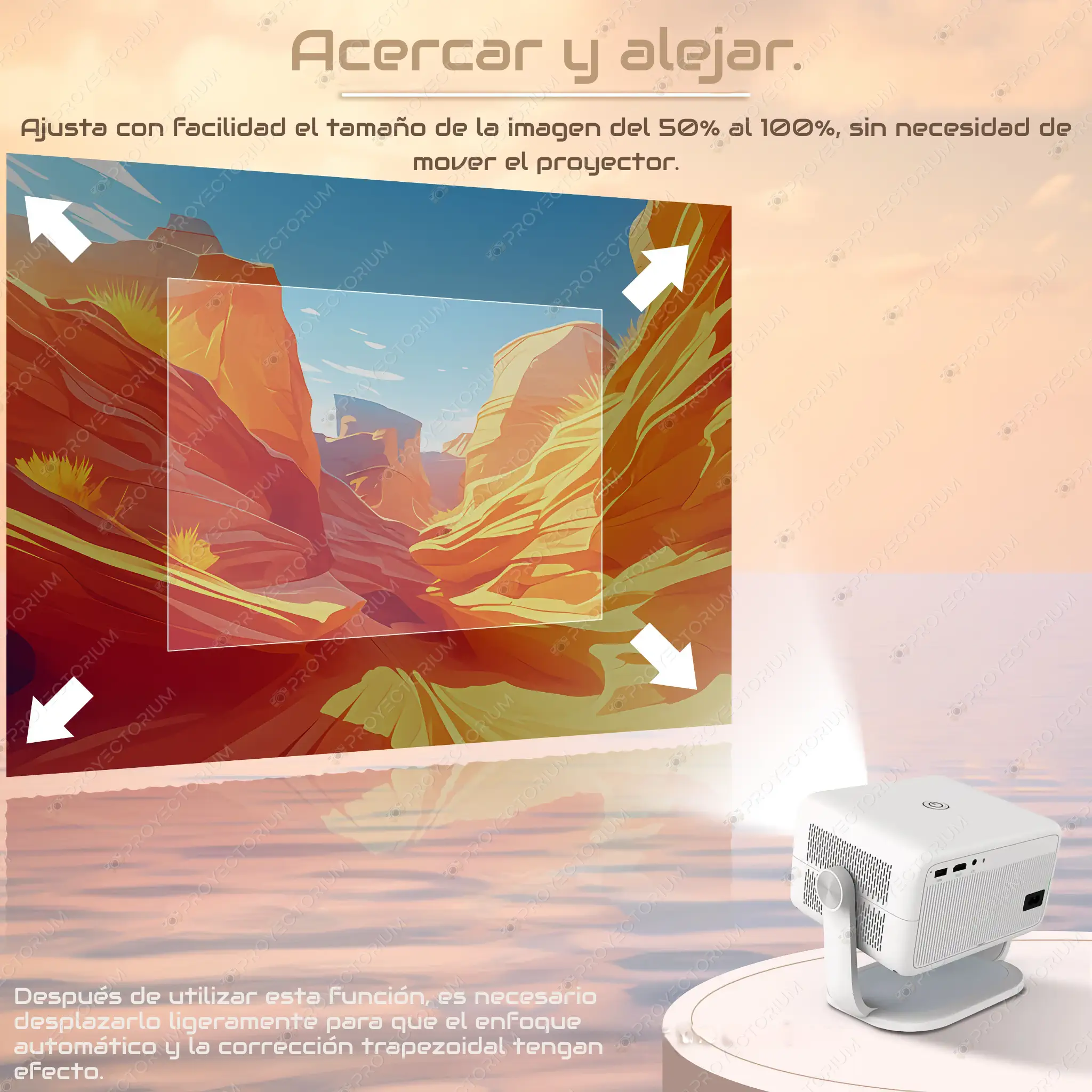 Proyector Magcubic L018 - 4K / 650 ANSI Lúmenes / Android / Enfoque Automático Magcubic_L018.12 - 📽️ Proyector Portátil Magcubic L018 - 4K / 650 ANSI / Android