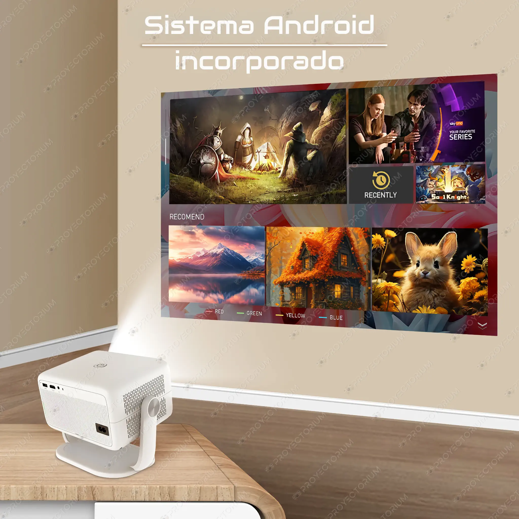 Proyector Magcubic L018 - 4K / 650 ANSI Lúmenes / Android / Enfoque Automático Magcubic_L018.14 - 📽️ Proyector Portátil Magcubic L018 - 4K / 650 ANSI / Android