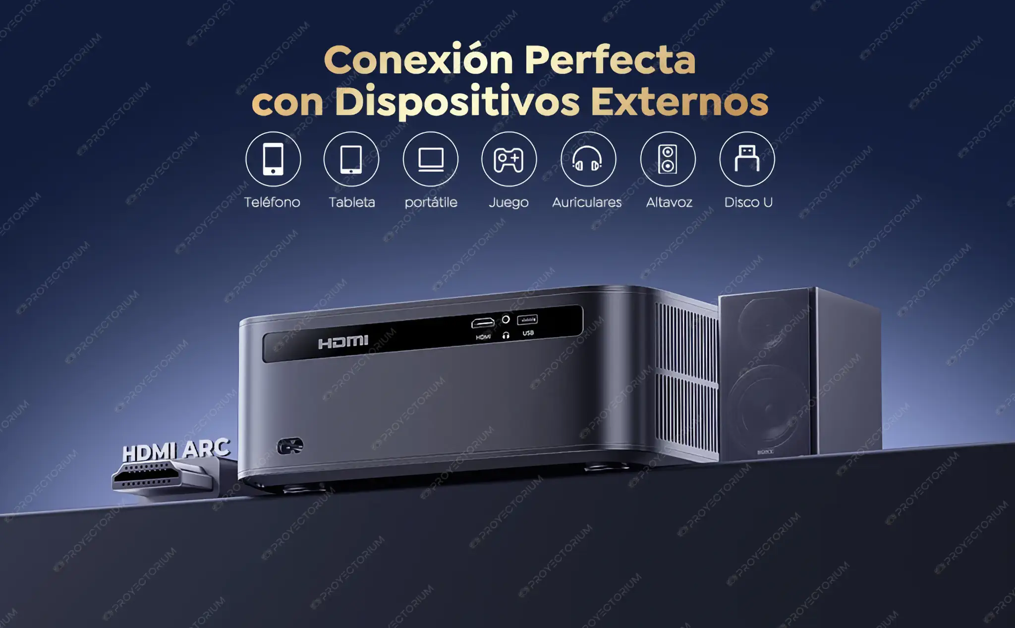 Proyector PUTRIMS K12 - 4K / 1500 ANSI Lúmenes / Android / Enfoque Automático PUTRIMS_K12.09 - 📽️ Proyector PUTRIMS K12 - 4K / 1500 ANSI / Google TV / Autoenfoque