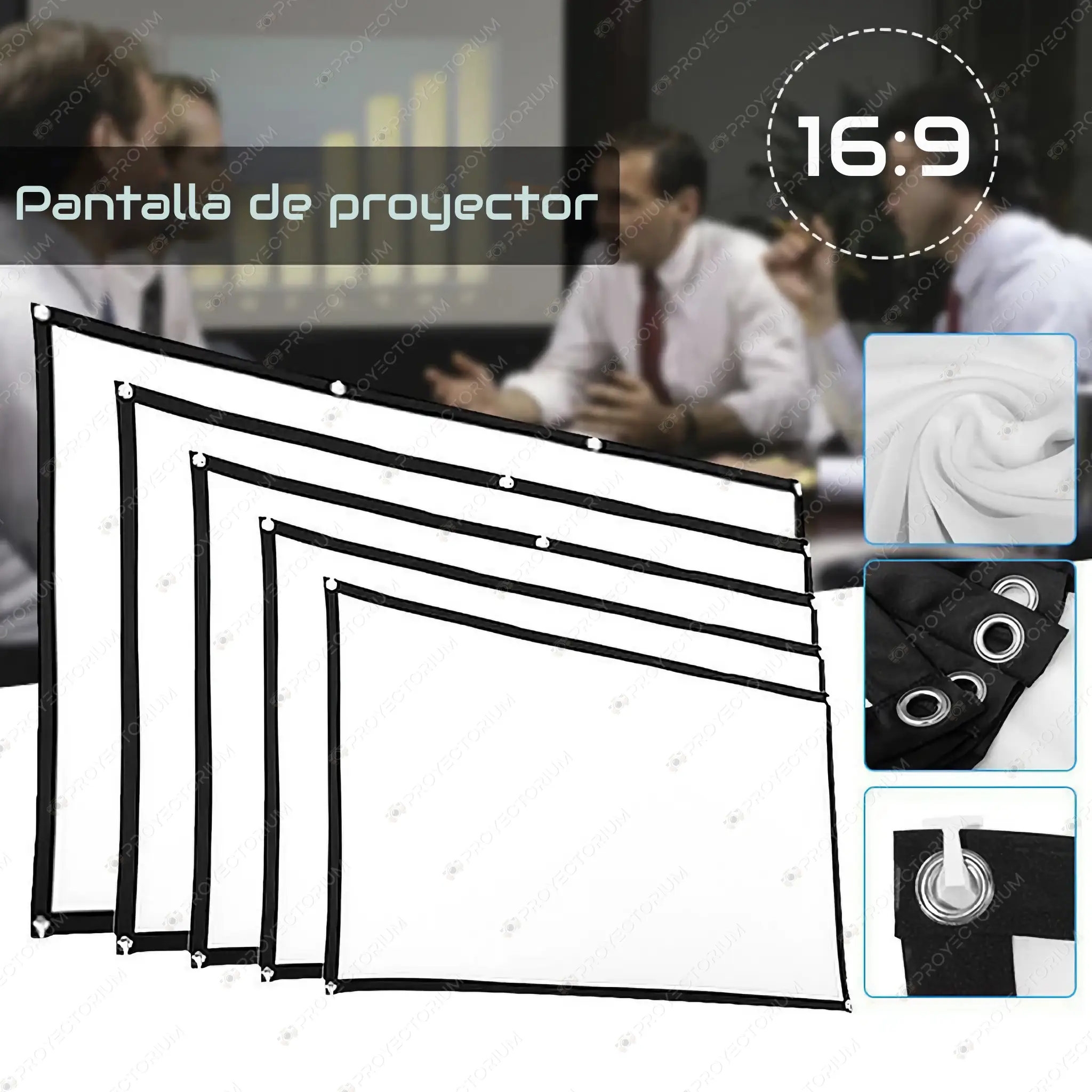 Pantalla Proyector Plegable - 60 Pantalla_Proyector_Plegable.02 - 🏞 Pantalla Proyector Plegable - 60