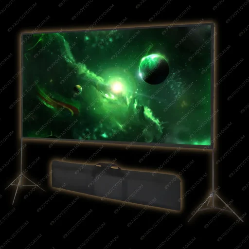 Pantalla_Proyector_Portatil.01 - 🌄 Pantalla Proyector Portátil 100" - Plegable y Anti arrugas