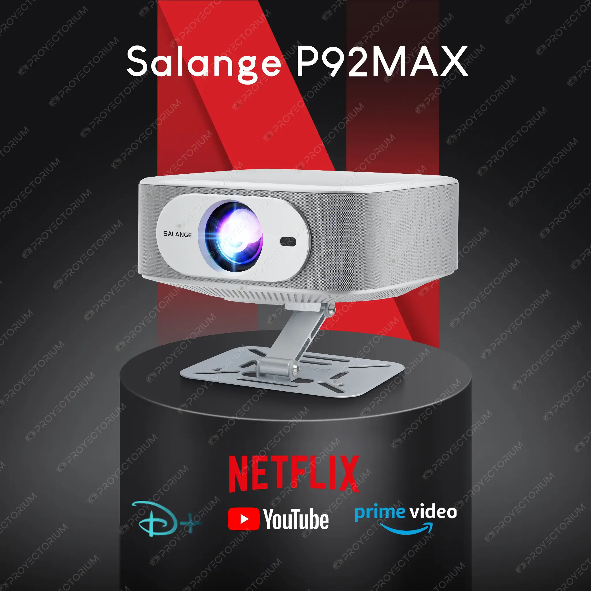 Salange_P92_Max.03 - 📽️ Proyector Salange P92 Max - 4K, 400 ANSI con Enfoque Electrónico