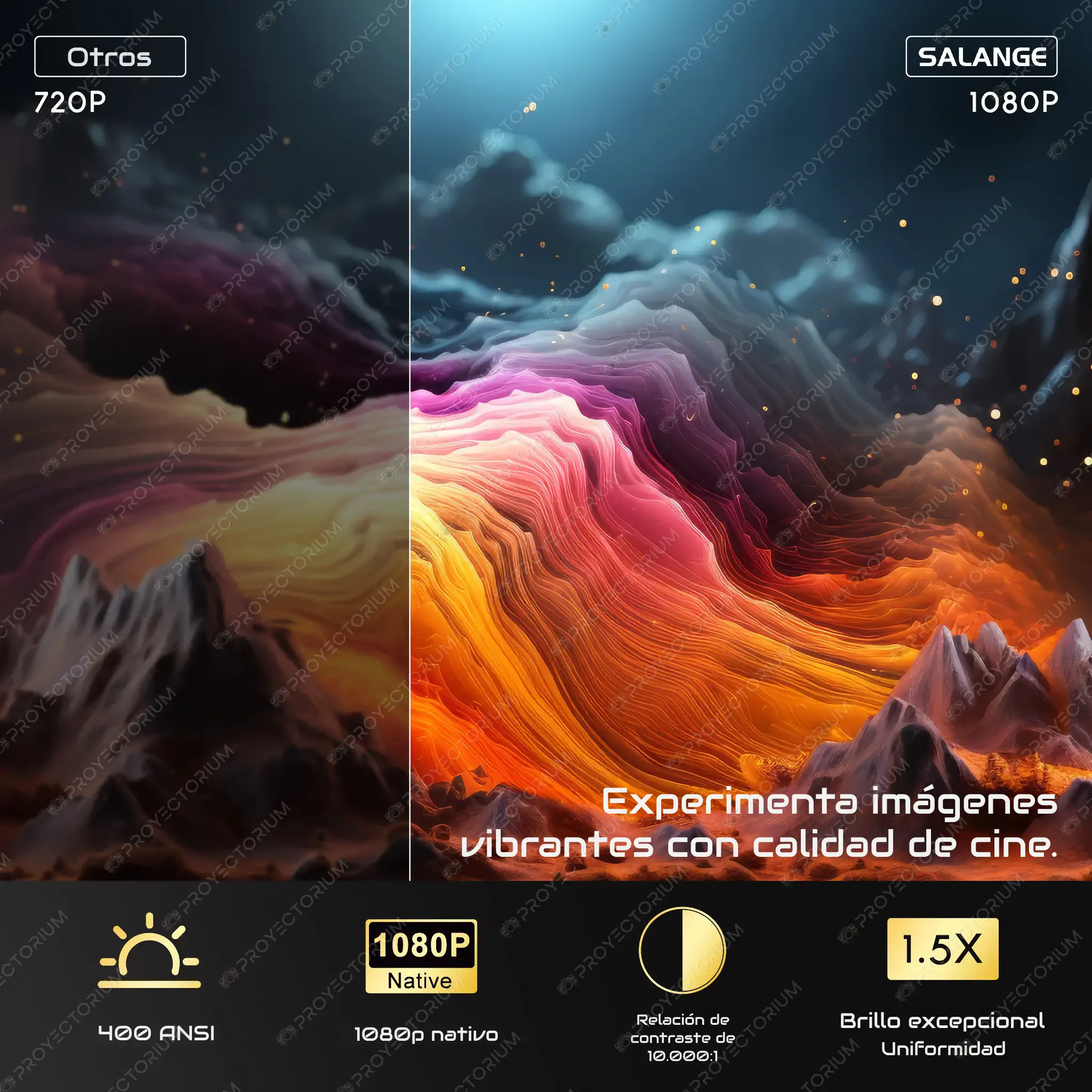 Salange_P92_Max.10 - 📽️ Proyector Salange P92 Max - 4K, 400 ANSI con Enfoque Electrónico