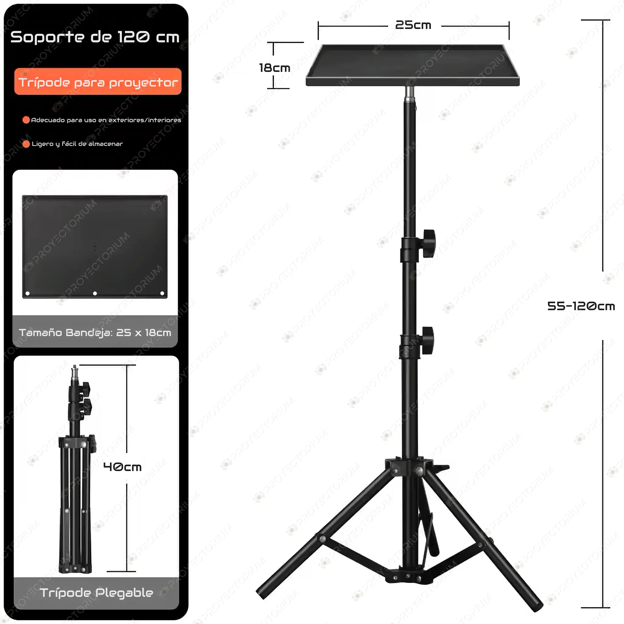 Soporte_Proyector_de_Suelo.05 - 🛡️ Funda para Proyector - Bolsa Protectora Resistente al Agua y Golpes