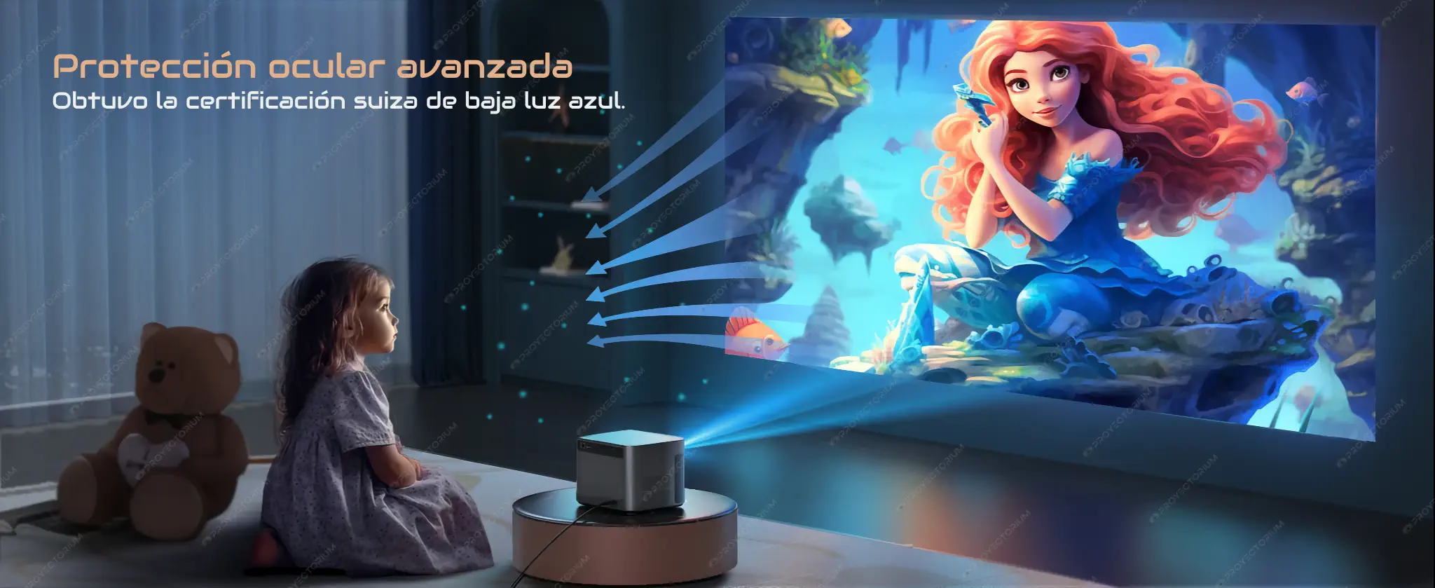 Proyector TOPTRO X7 - 4K / 700 ANSI Lúmenes / Android / Enfoque Automático TOPTRO_X7.08 - 📽️ Proyector TOPTRO X7 - 4K / 700 ANSI Lúmenes / Android