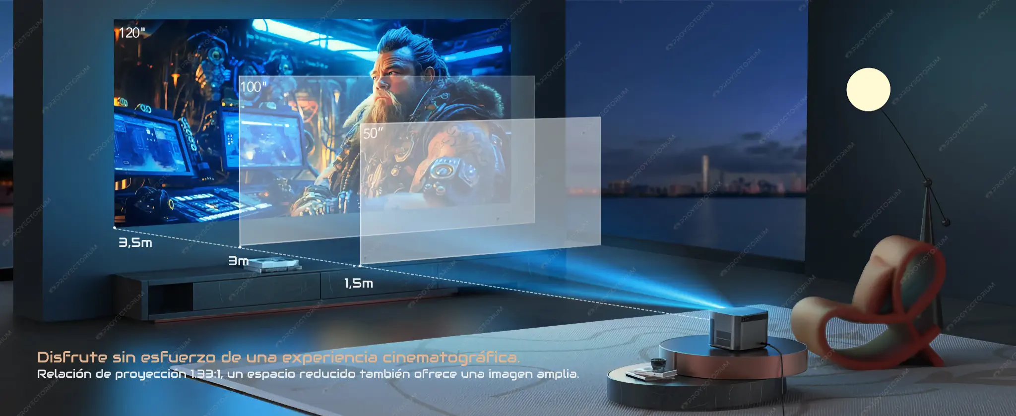 Proyector TOPTRO X7 - 4K / 700 ANSI Lúmenes / Android / Enfoque Automático TOPTRO_X7.10 - 📽️ Proyector TOPTRO X7 - 4K / 700 ANSI Lúmenes / Android