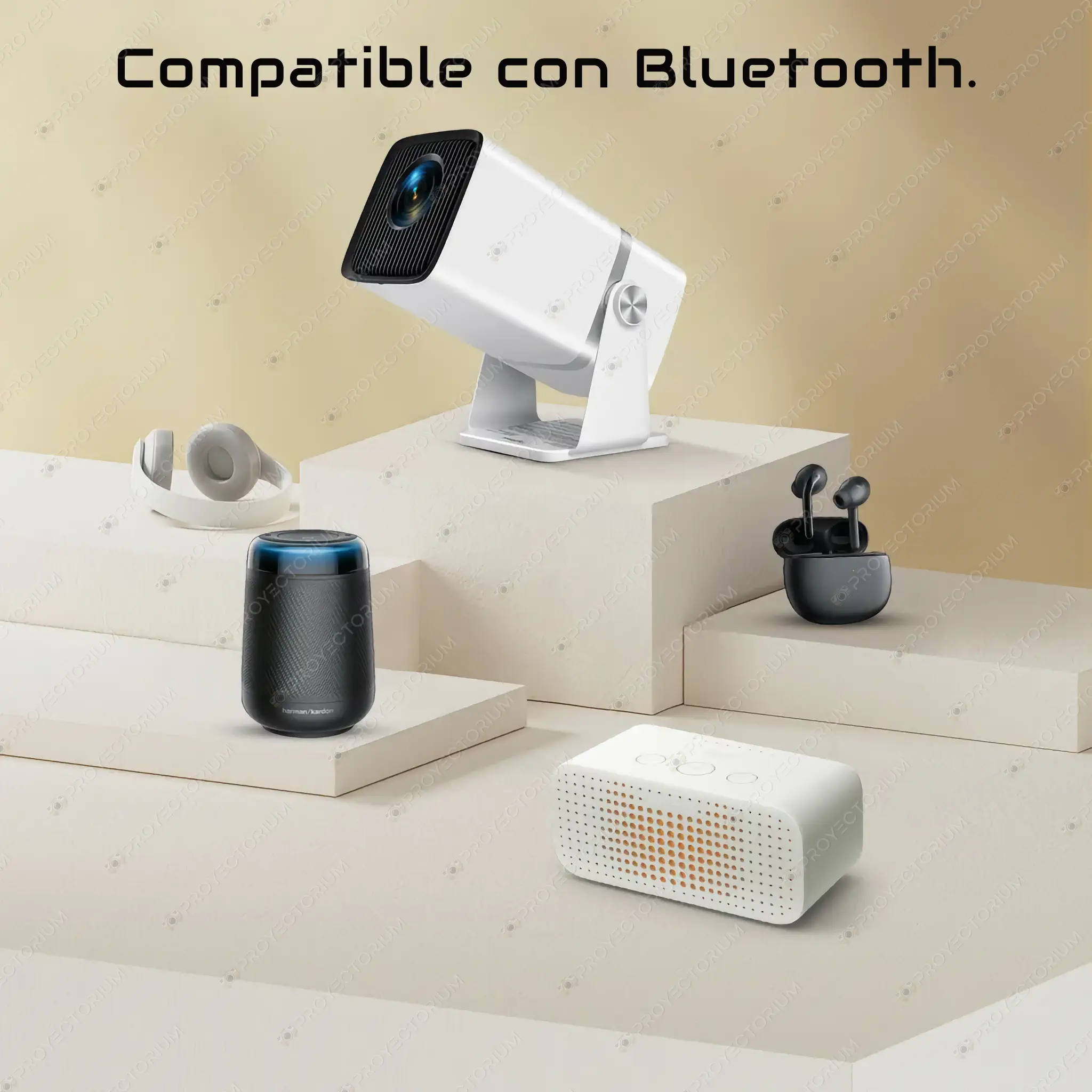 Proyector ThundeaL TD80W - 4K / 450 ANSI Lúmenes / Android ThundeaL_TD80W.15 - 📽️ Proyector ThundeaL TD80W - 4K, 450 ANSI con Android y Zoom