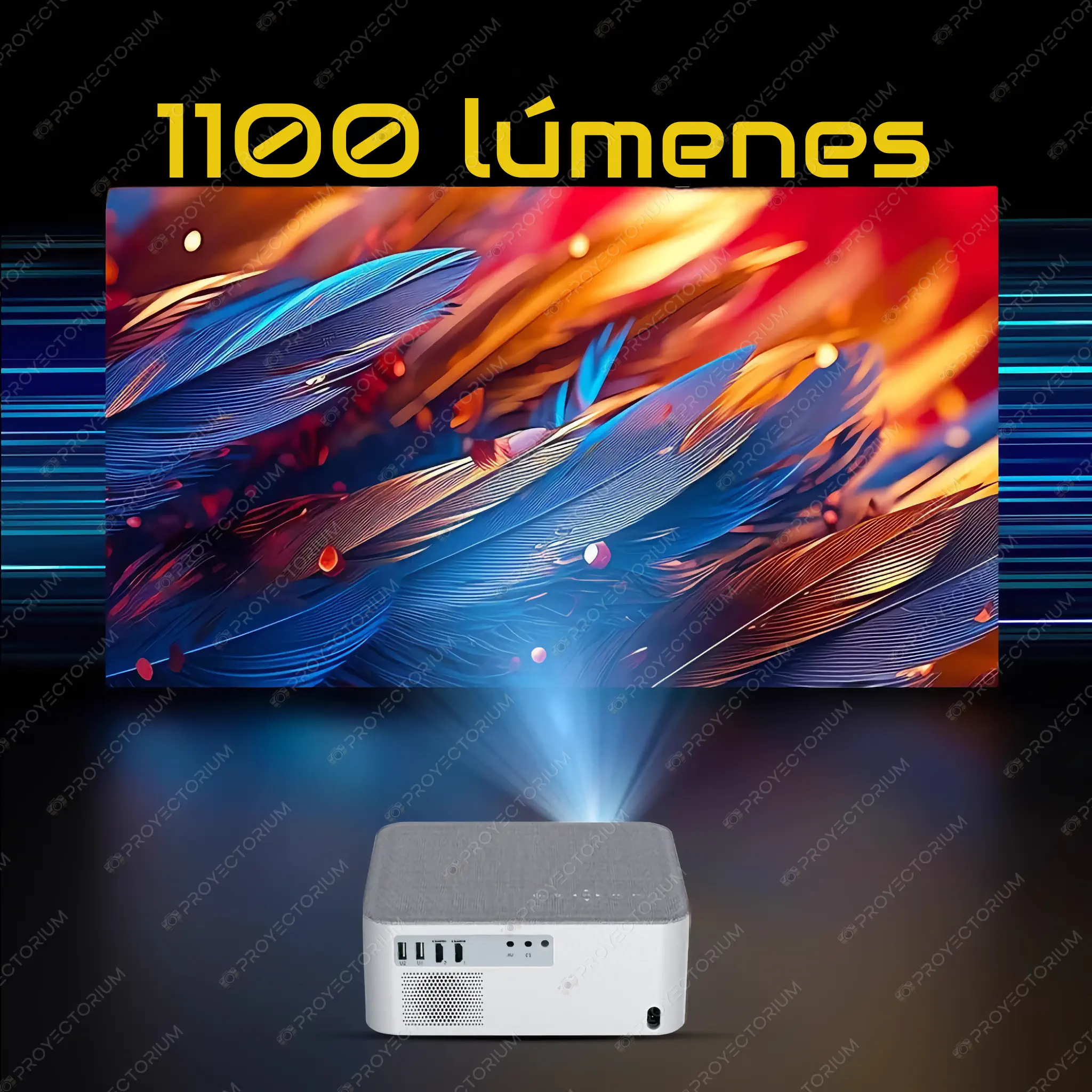 Proyector ThundeaL TD92 Pro - 4K / 1100 ANSI Lúmenes / Android / Enfoque Electrónico / 3D ThundeaL_TD92_Pro.08 - 📽️ Proyector ThundeaL TD92 Pro - 4K, 1100 ANSI y Android
