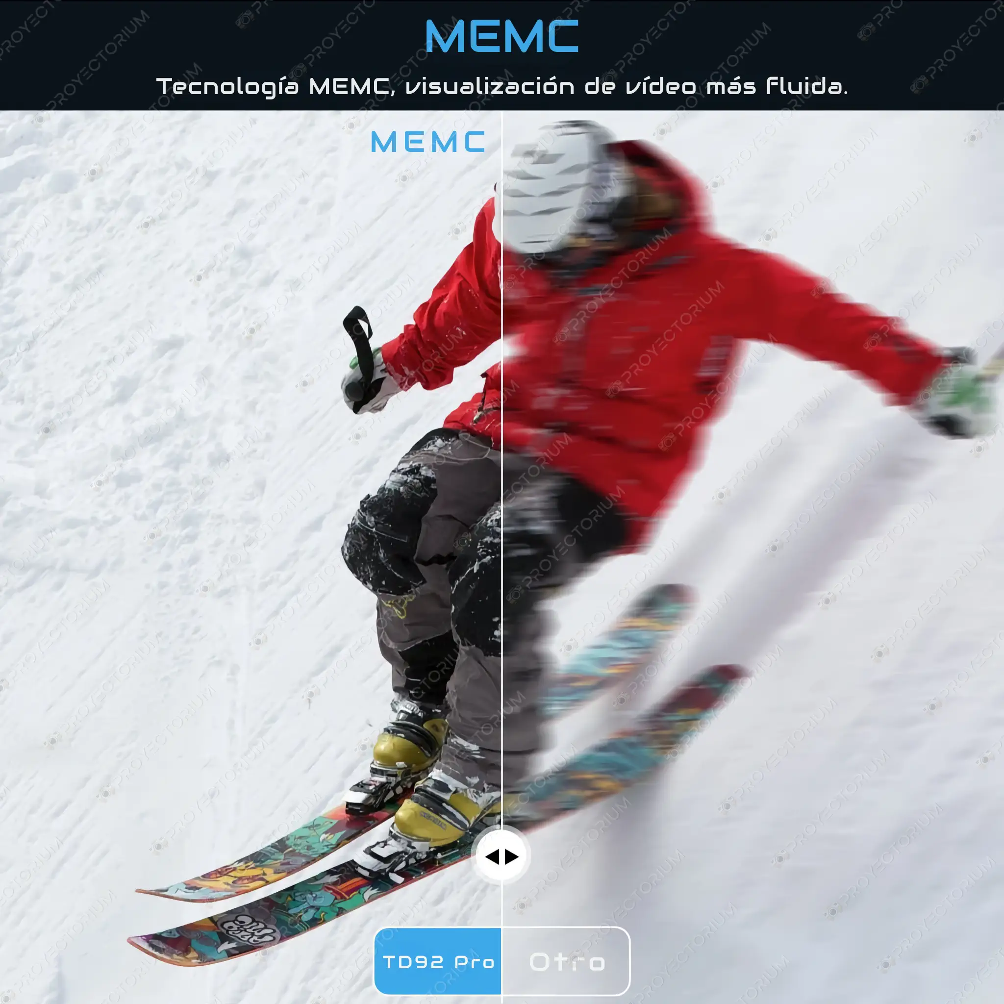Proyector ThundeaL TD92 Pro - 4K / 1100 ANSI Lúmenes / Android / Enfoque Electrónico / 3D ThundeaL_TD92_Pro.09 - 📽️ Proyector ThundeaL TD92 Pro - 4K, 1100 ANSI y Android
