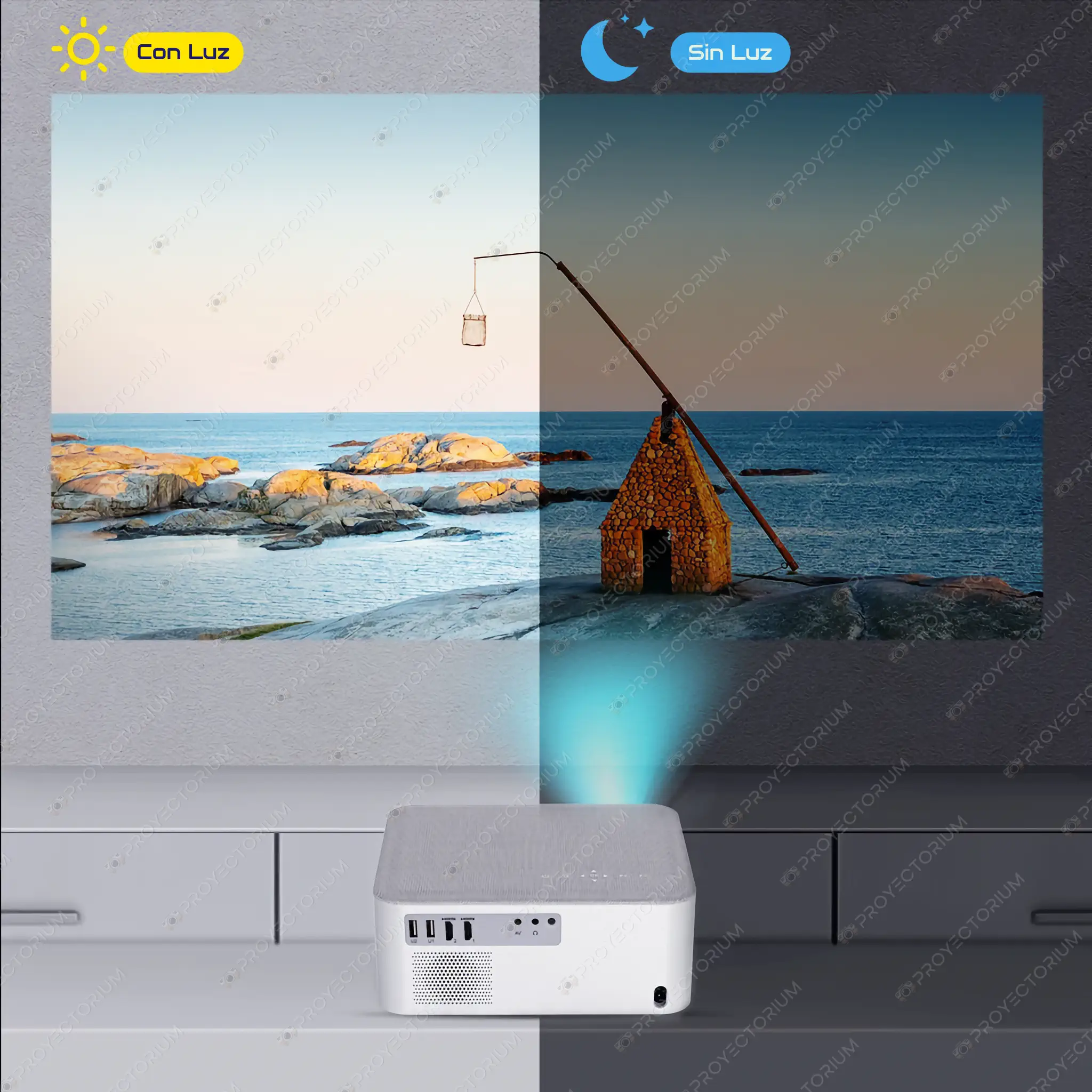 Proyector ThundeaL TD92 Pro - 4K / 1100 ANSI Lúmenes / Android / Enfoque Electrónico / 3D ThundeaL_TD92_Pro.13 - 📽️ Proyector ThundeaL TD92 Pro - 4K, 1100 ANSI y Android