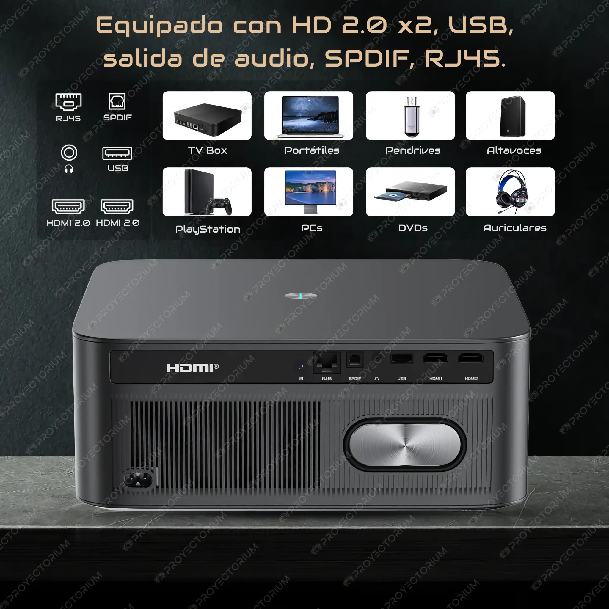 ThundeaL_TD98_Pro.08 - 📽️ ThundeaL TD98 Pro - 4K / 3000 ANSI / Android / Enfoque Automático