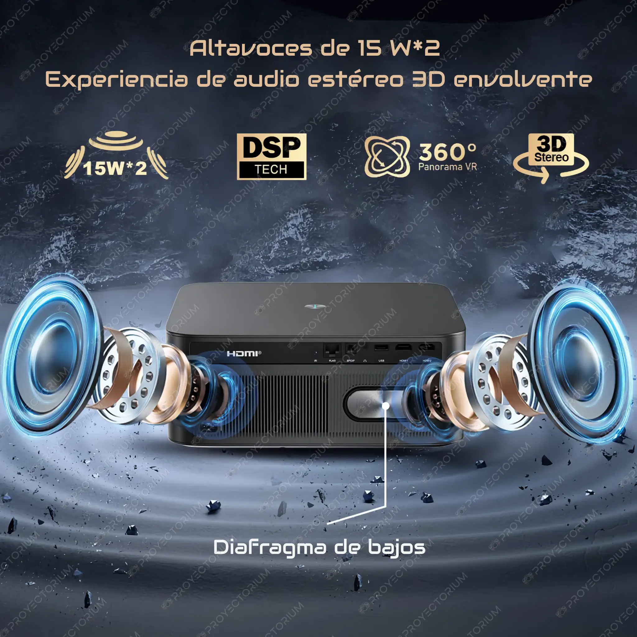 ThundeaL_TD98_Pro.12 - 📽️ ThundeaL TD98 Pro - 4K / 3000 ANSI / Android / Enfoque Automático