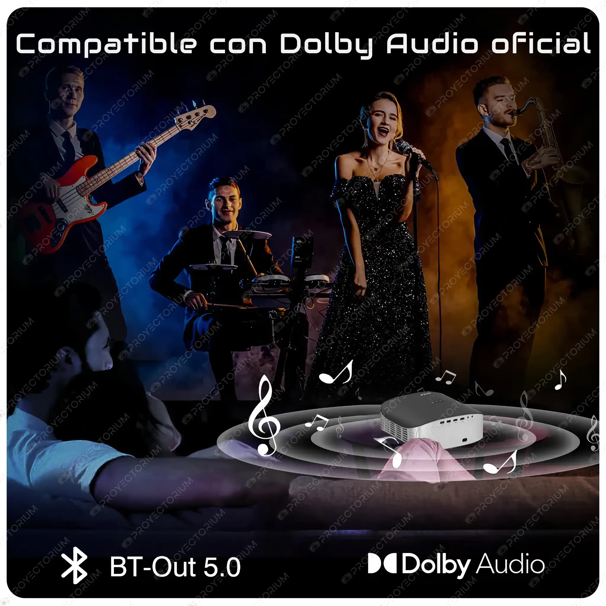 Proyector Touyinger ET32 - 4K / 1500 ANSI Lúmenes / Android / Enfoque Automático / Dolby Audio Touyinger_ET32.06 - 📽️ Proyector Touyinger ET32 - 4K / 1500 ANSI / Android / Dolby Audio