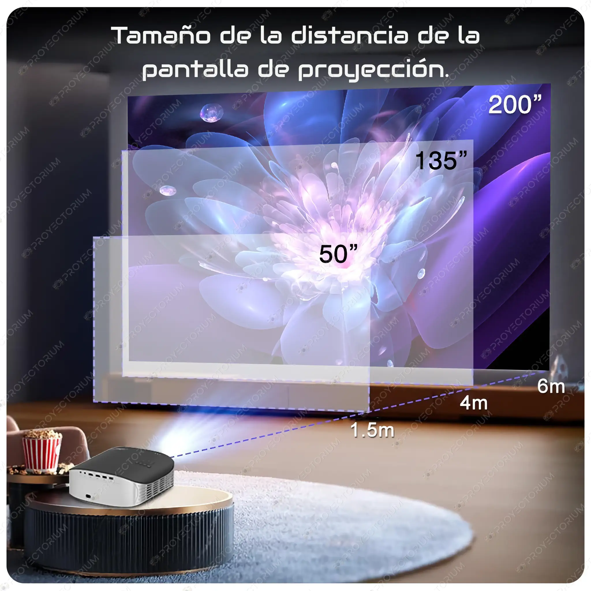 Proyector Touyinger ET32 - 4K / 1500 ANSI Lúmenes / Android / Enfoque Automático / Dolby Audio Touyinger_ET32.10 - 📽️ Proyector Touyinger ET32 - 4K / 1500 ANSI / Android / Dolby Audio